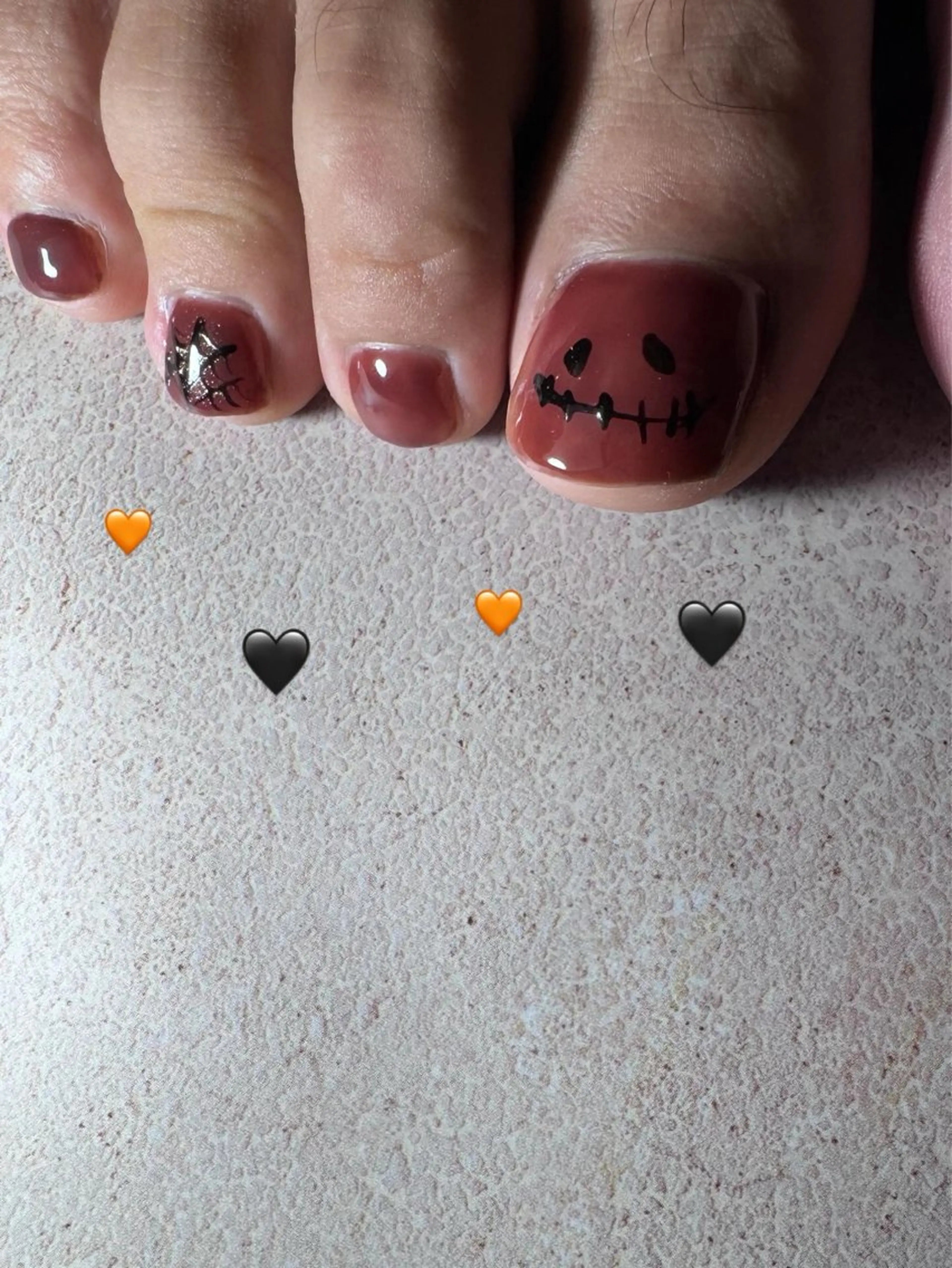 ネイル ハロウィン c.o.m.f.y所属・otumeya. c.o.m.f.yのネイルデザイン