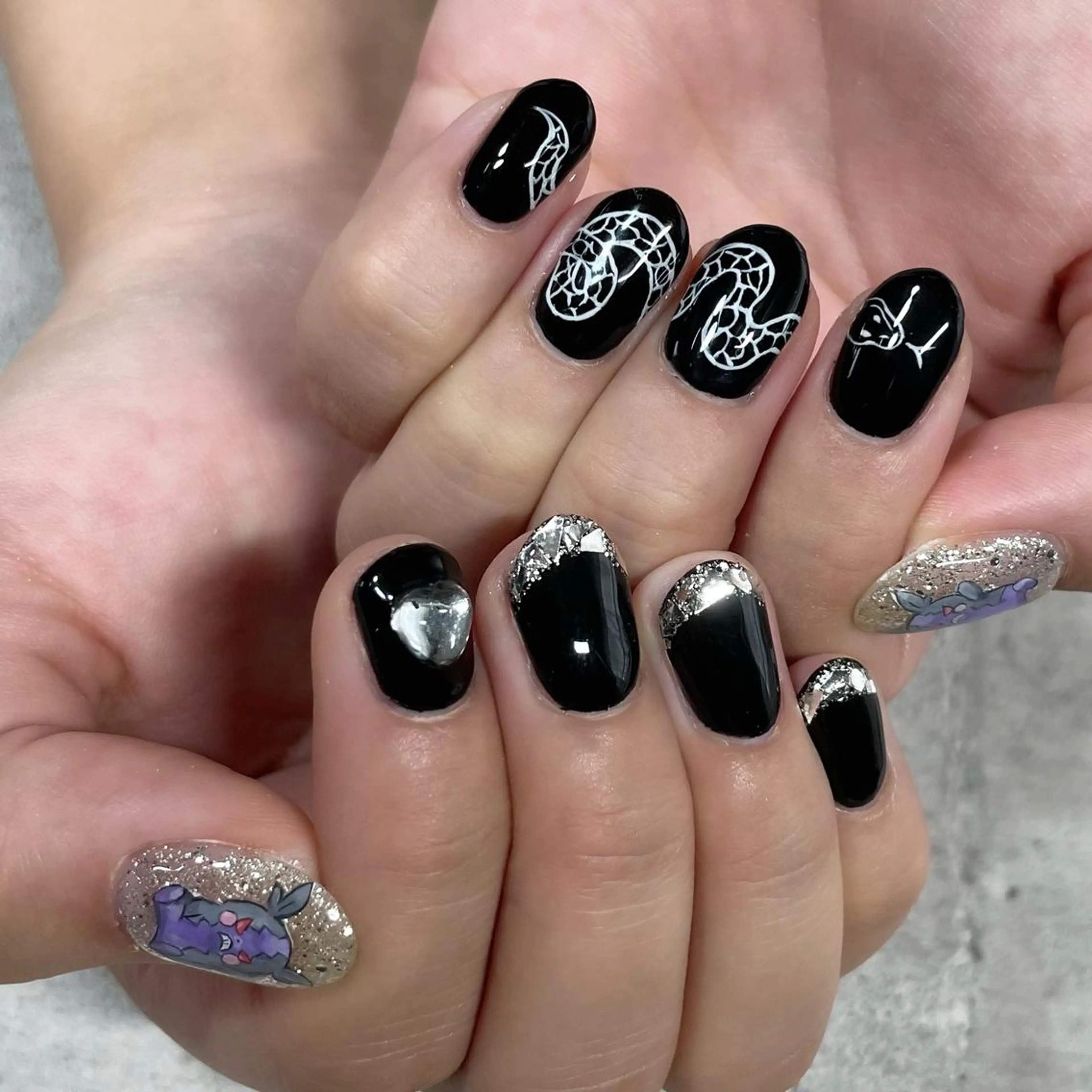 ネイル ジェルネイル 東 千夏のネイルデザイン