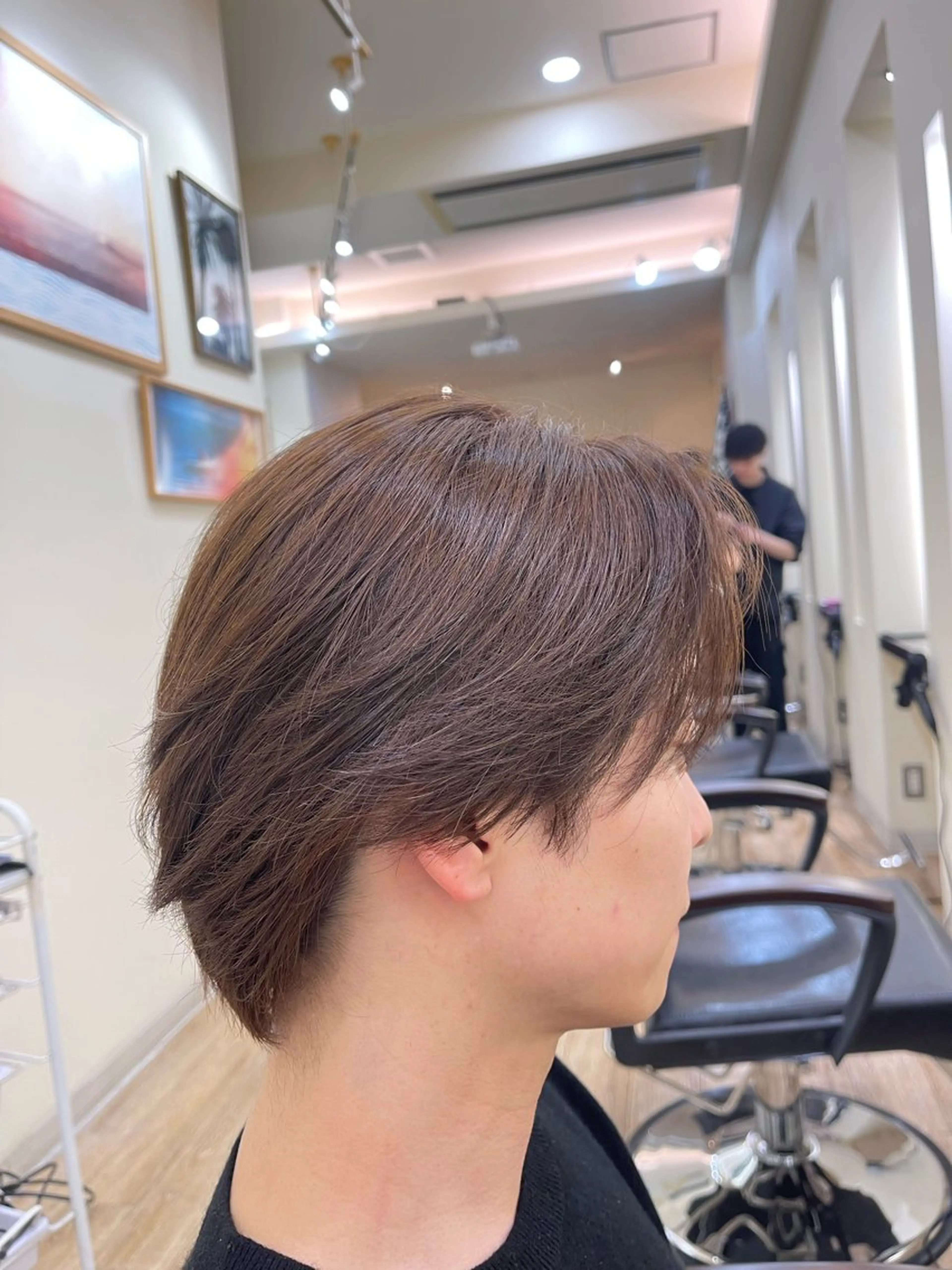 カラー 全メニュー0円 メンズ特化もゆるのヘアスタイル
