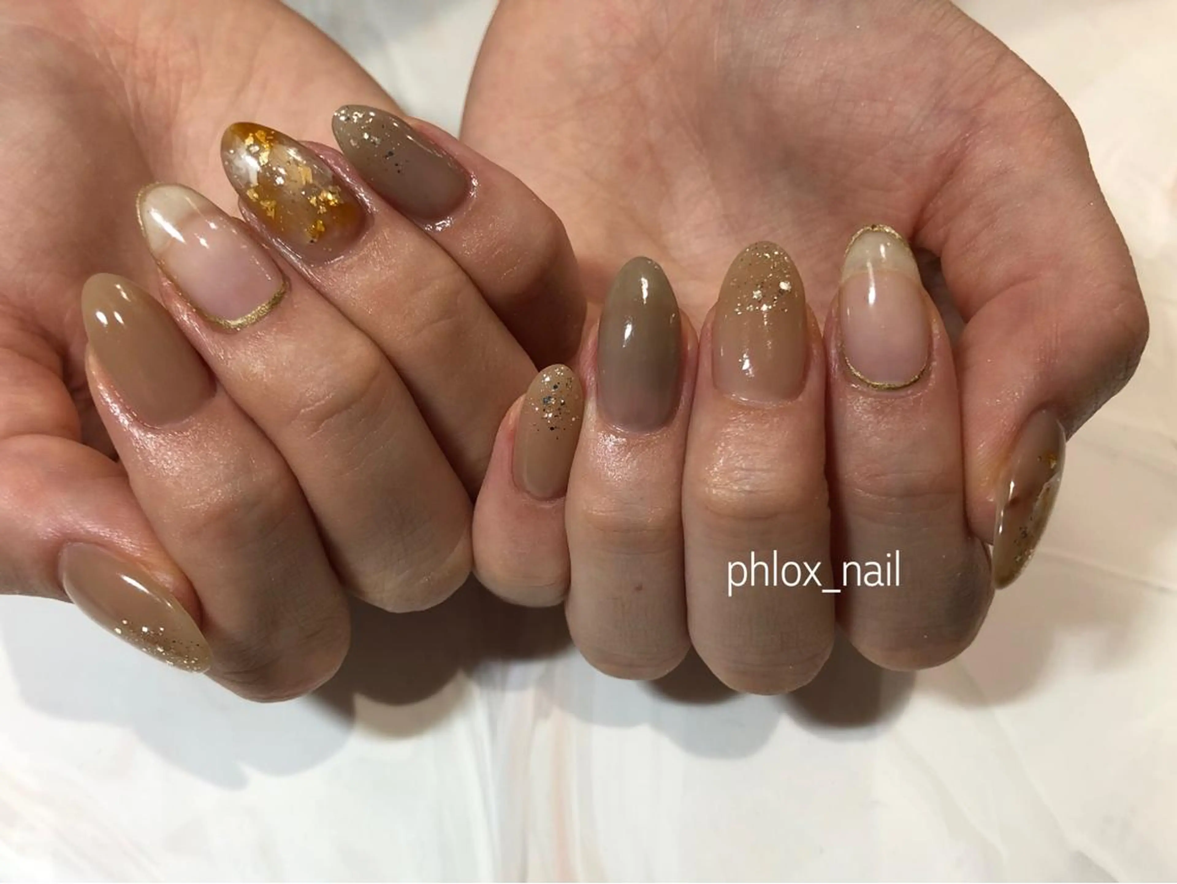 ネイル s/w ＿shokoのネイルデザイン