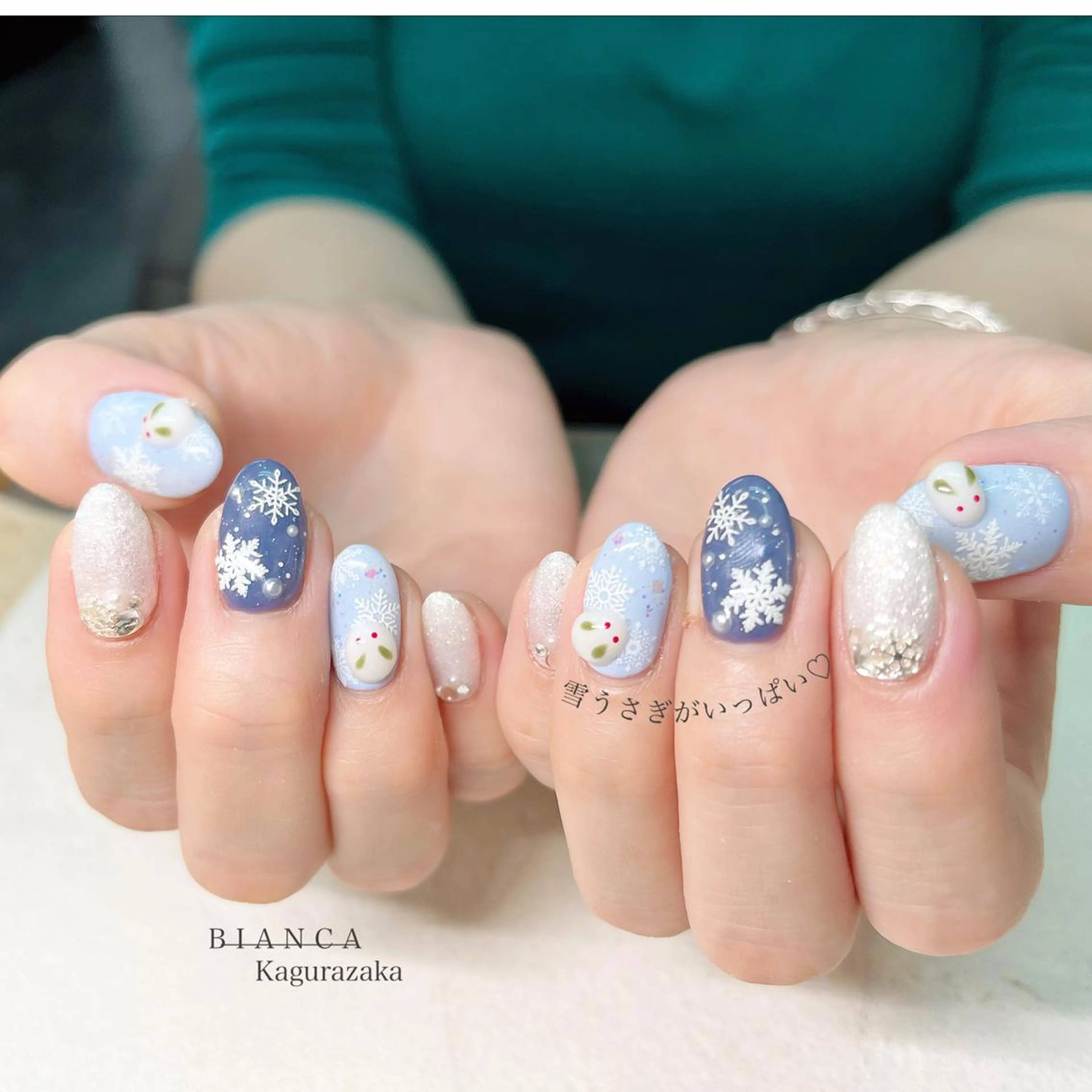 ネイル ハンドネイル BIANCA Ouchidaのネイルデザイン