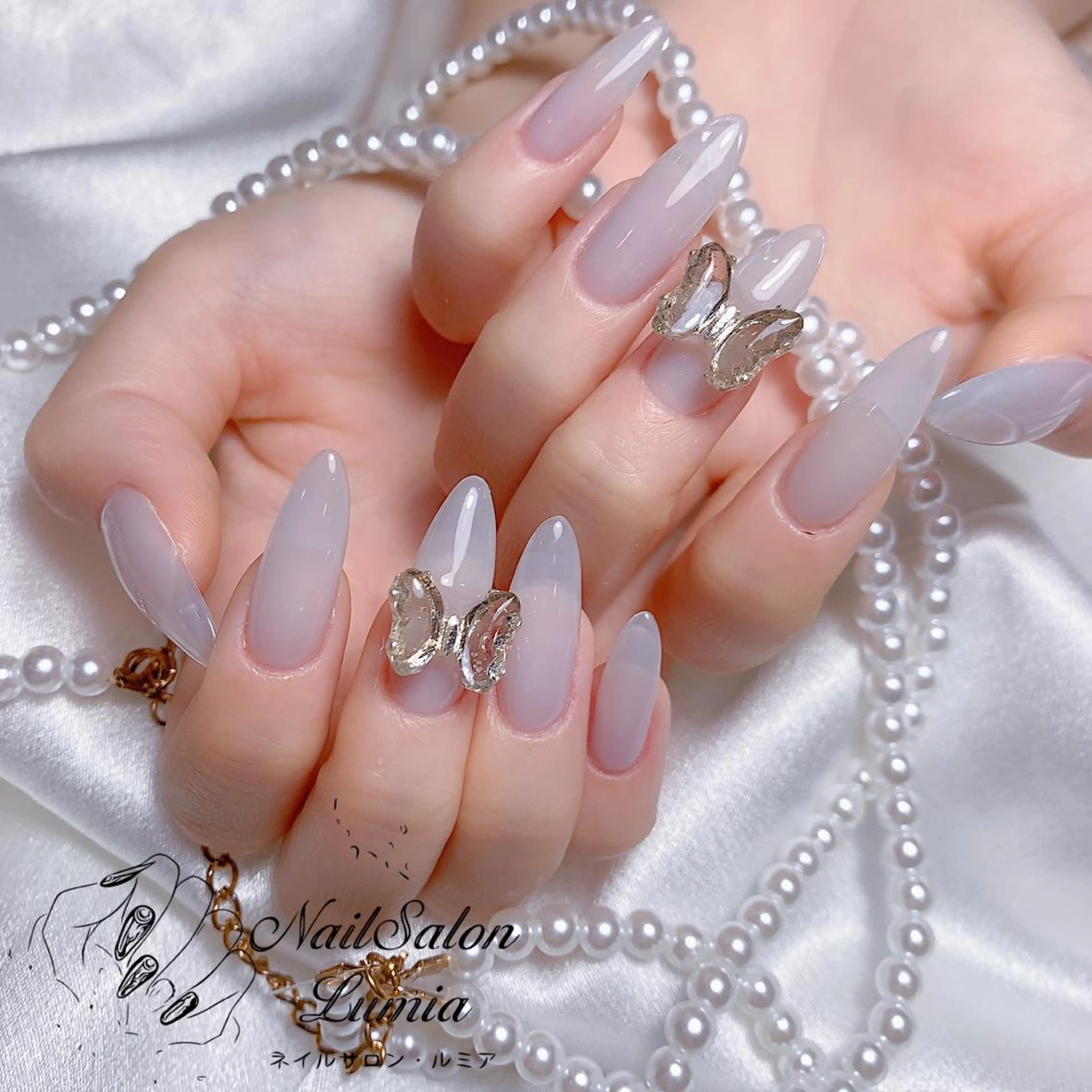 ネイル ハンドネイル ネイルサロン ルミア Lumia 店長のネイルデザイン
