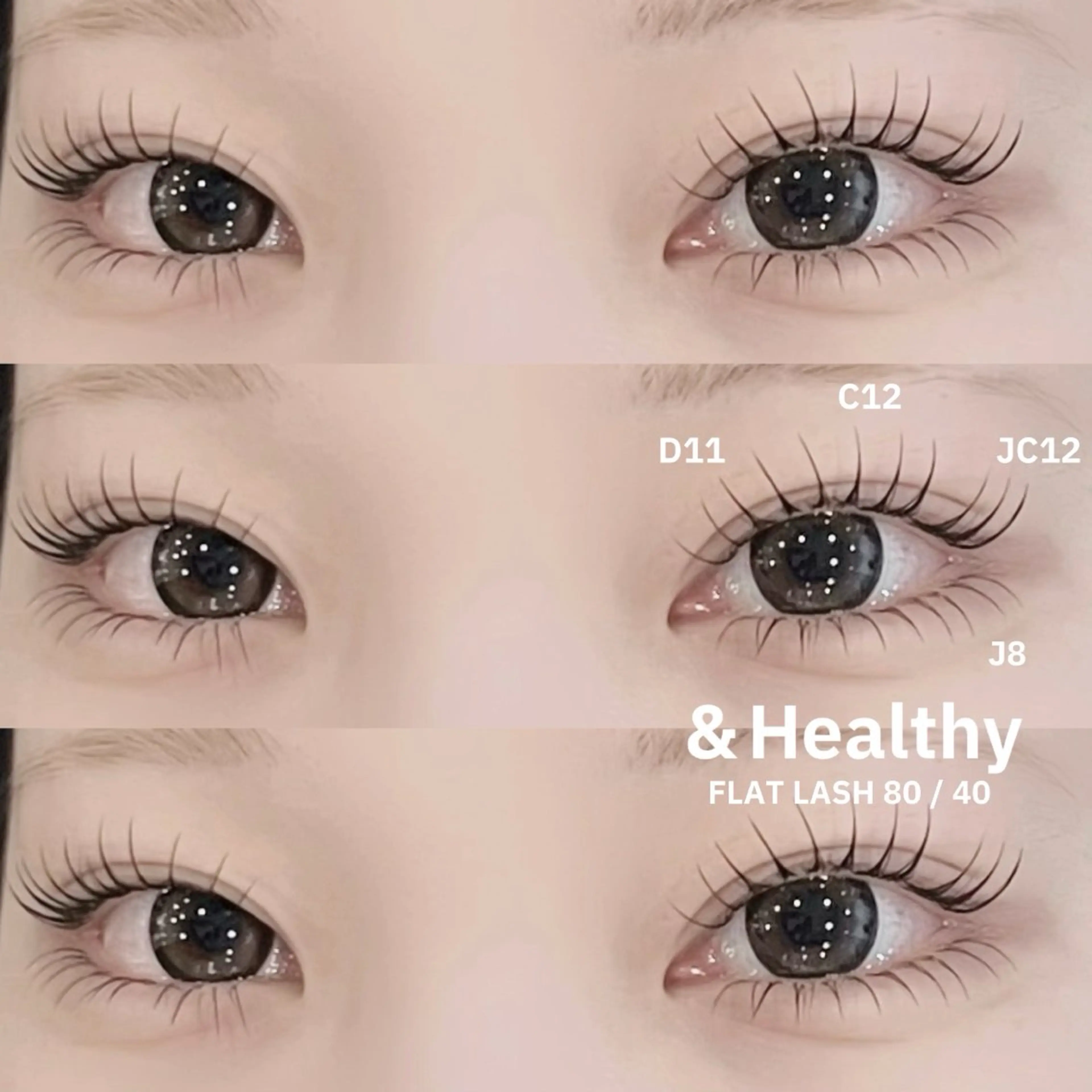 マツエク・マツパ フラットラッシュ マツエク ＊OLIVIA池袋 ＊長友のマツエク・マツパデザイン