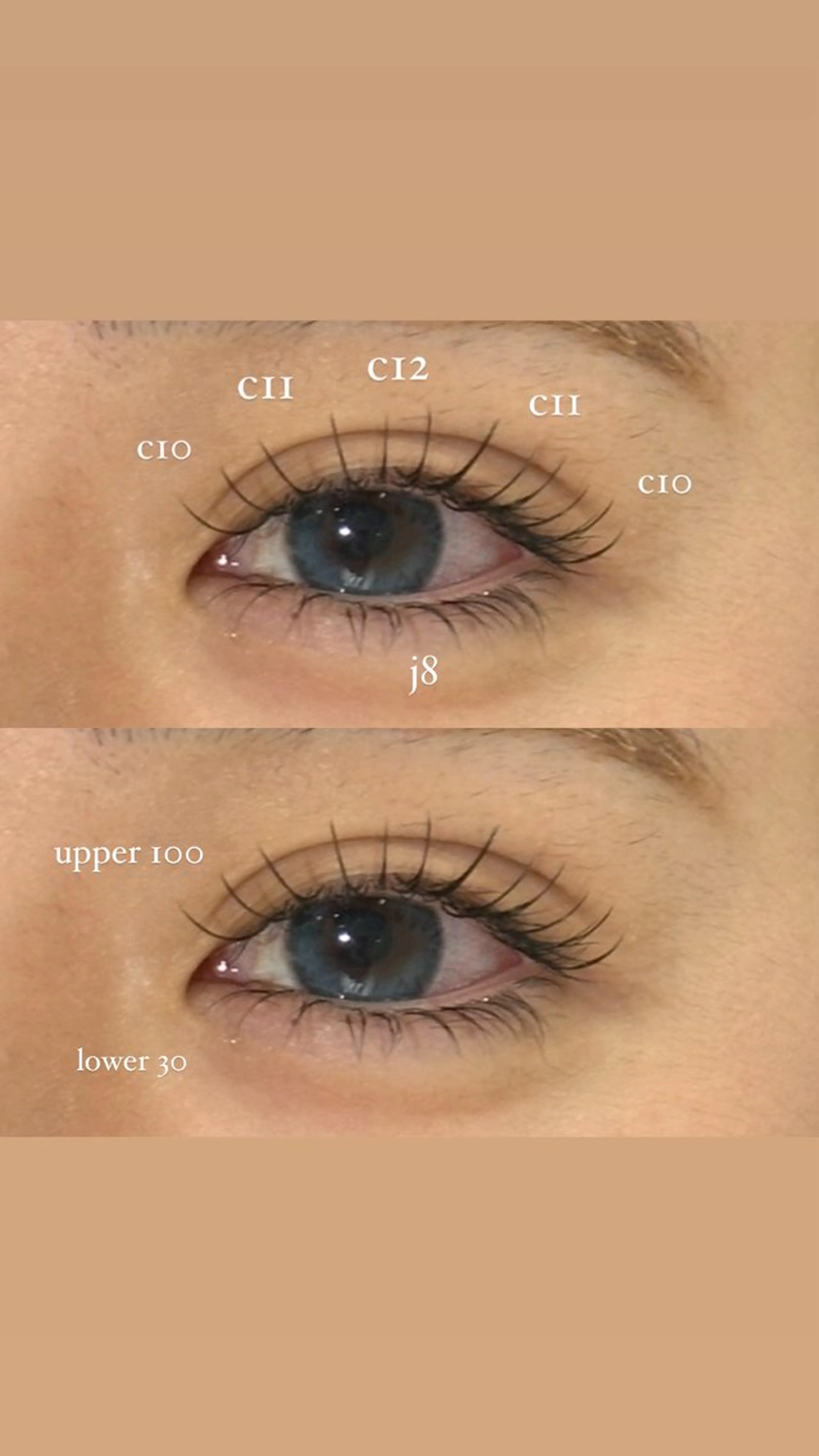 マツエク・マツパ マツエク NORA hinataのマツエク・マツパデザイン