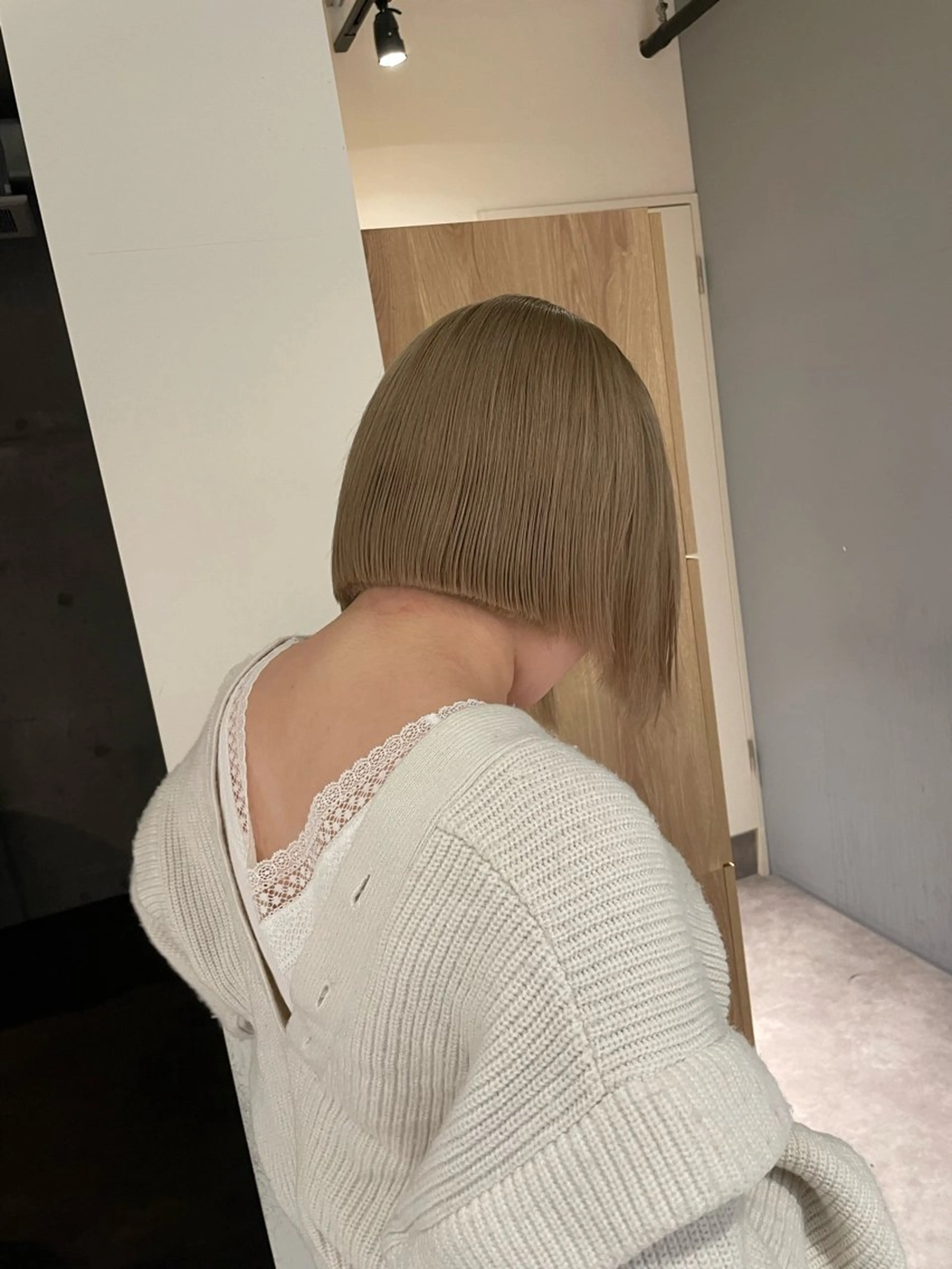 ショート 葉月/ボブ/ 透明感カラー／中目黒のヘアスタイル