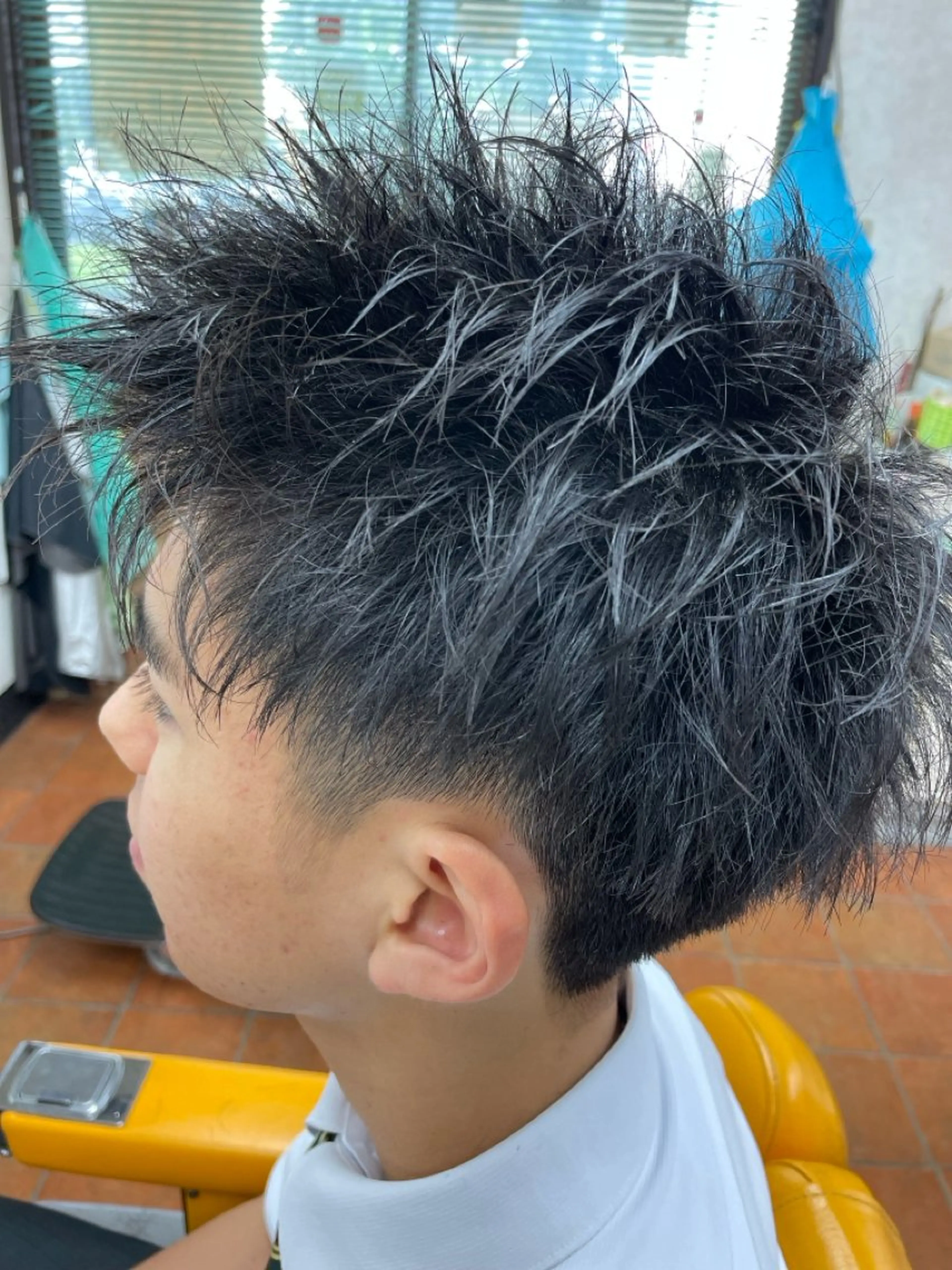 メンズカット(中学生)の写真