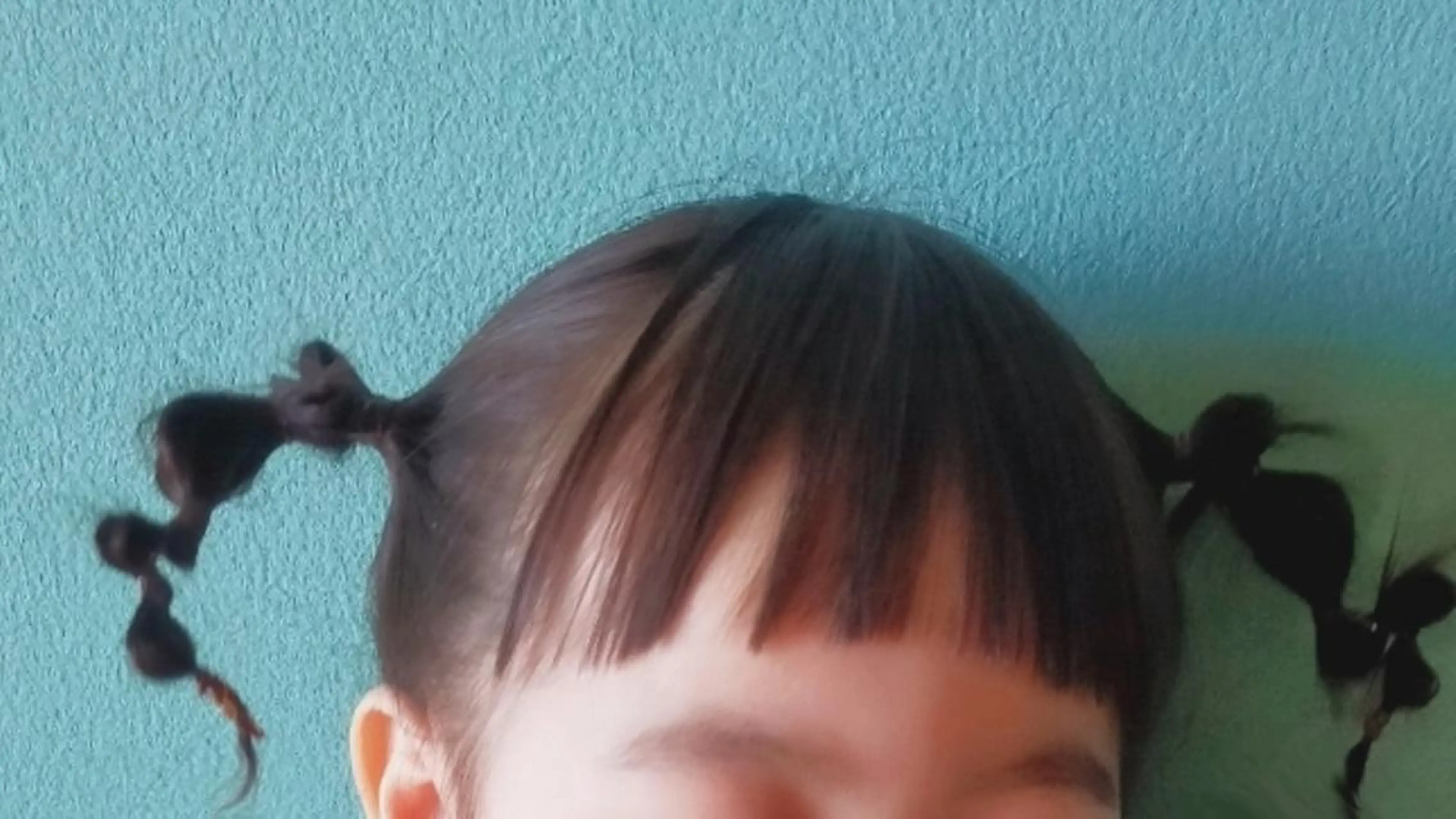 キッズ ヘアアレンジ ミディアム オン眉 Hair Amaz! ～髪質改善～ 二子玉川所属・tomo     のヘアスタイル