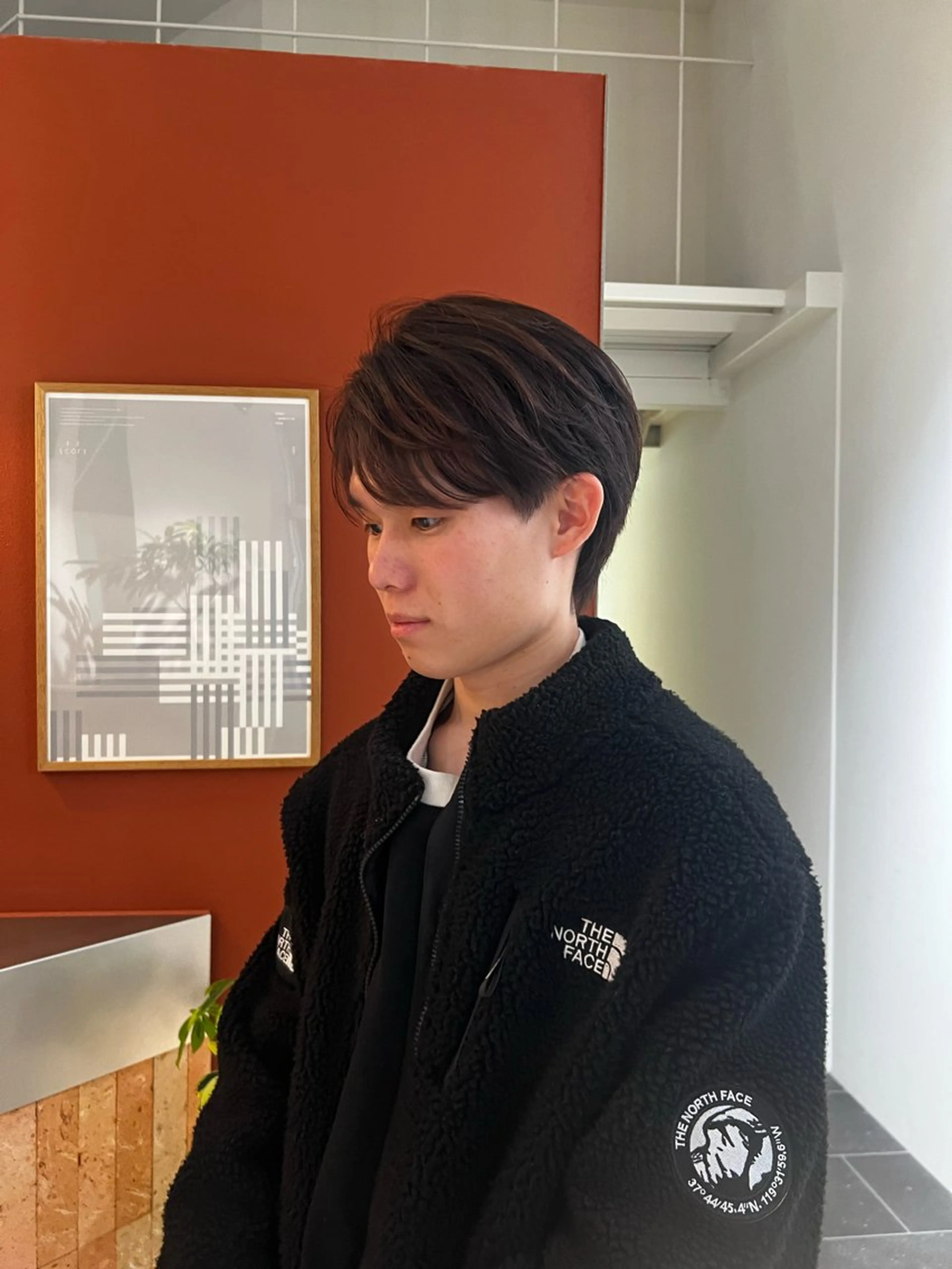 メンズ EcorE所属・安藤 暁のヘアスタイル