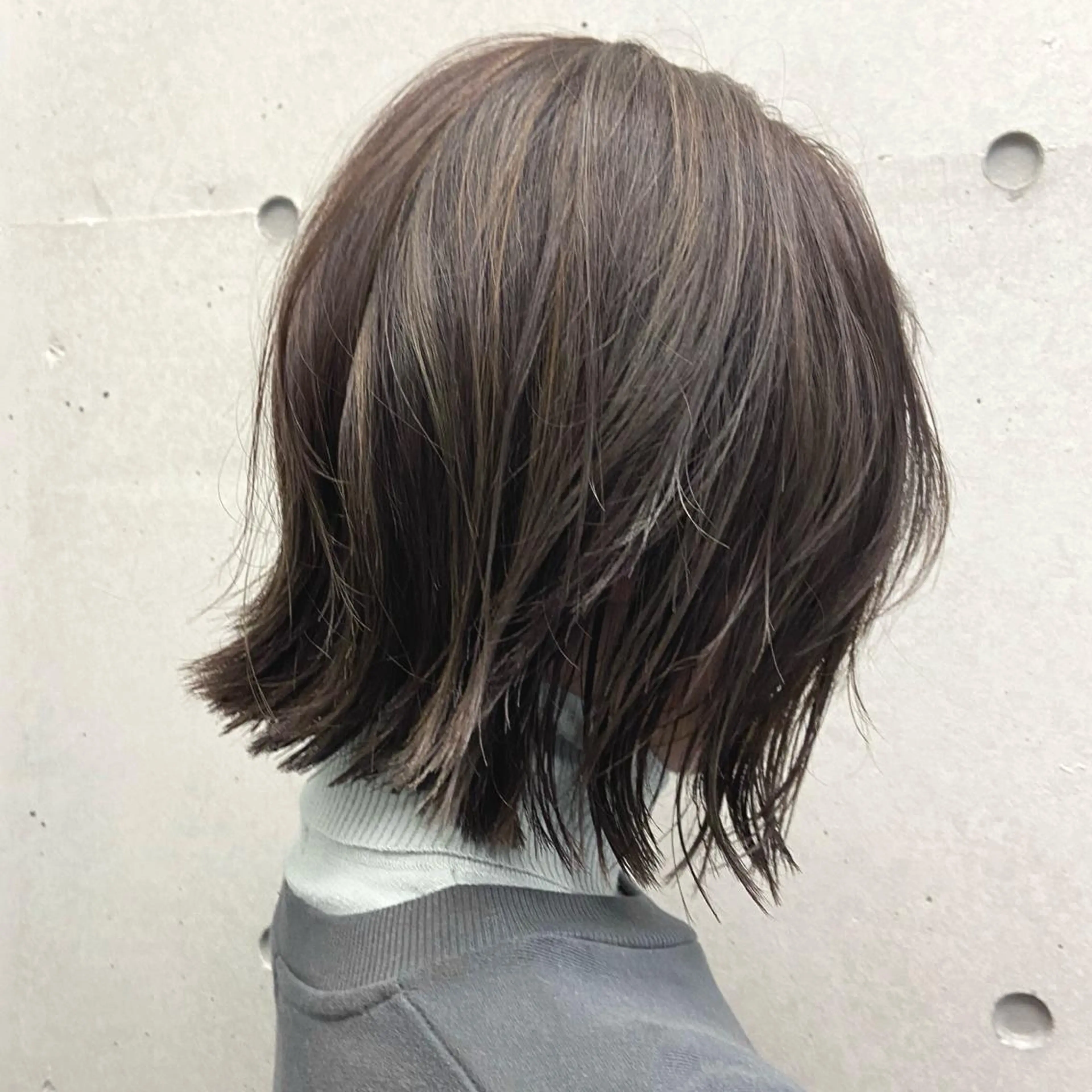 ミディアム カラー DX SHARE SALON所属・matka白髪ぼかし 大人ヘア/KEIKOのヘアスタイル