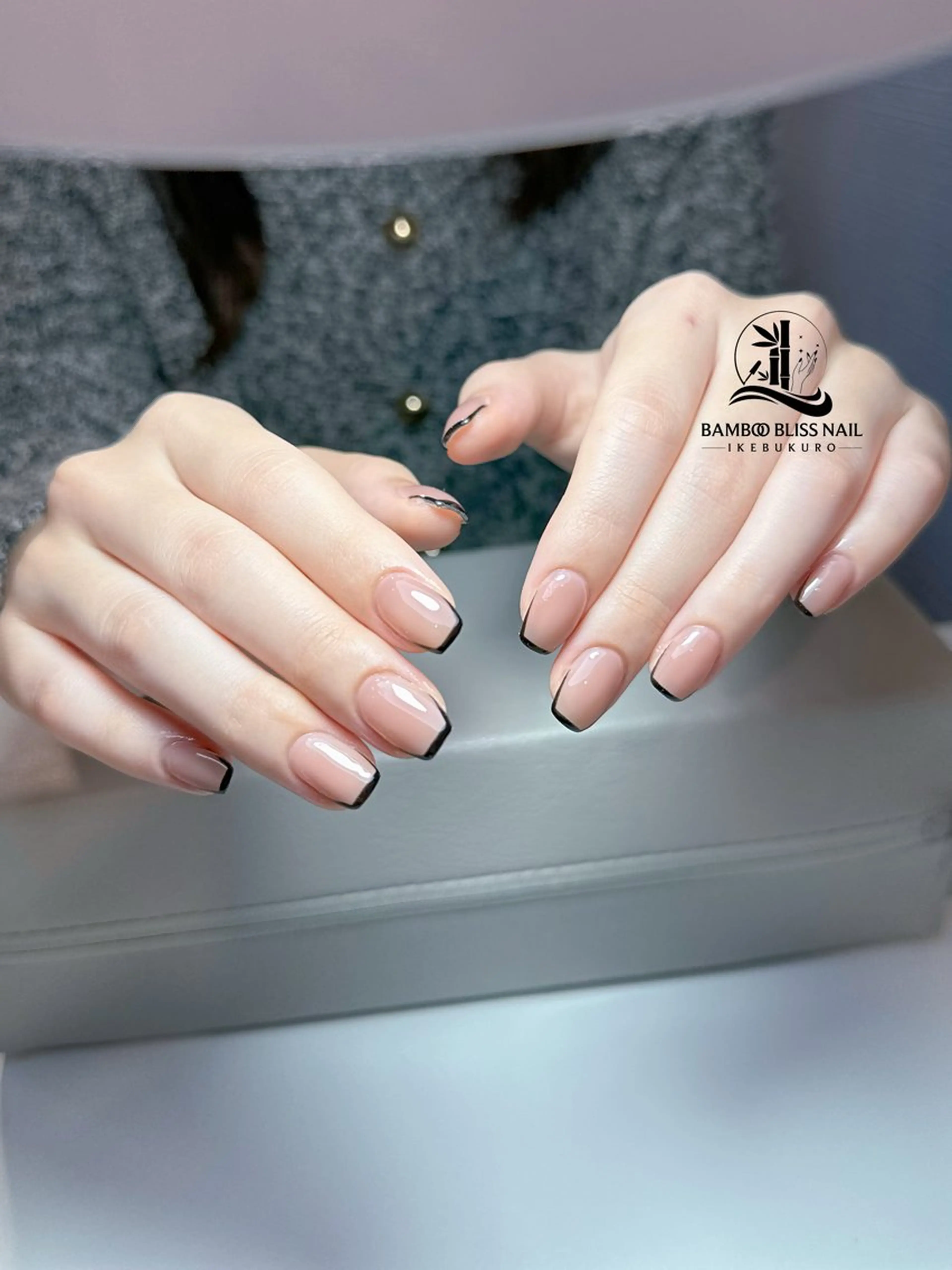 ネイル BAMBOO BLISS 研修用のネイルデザイン