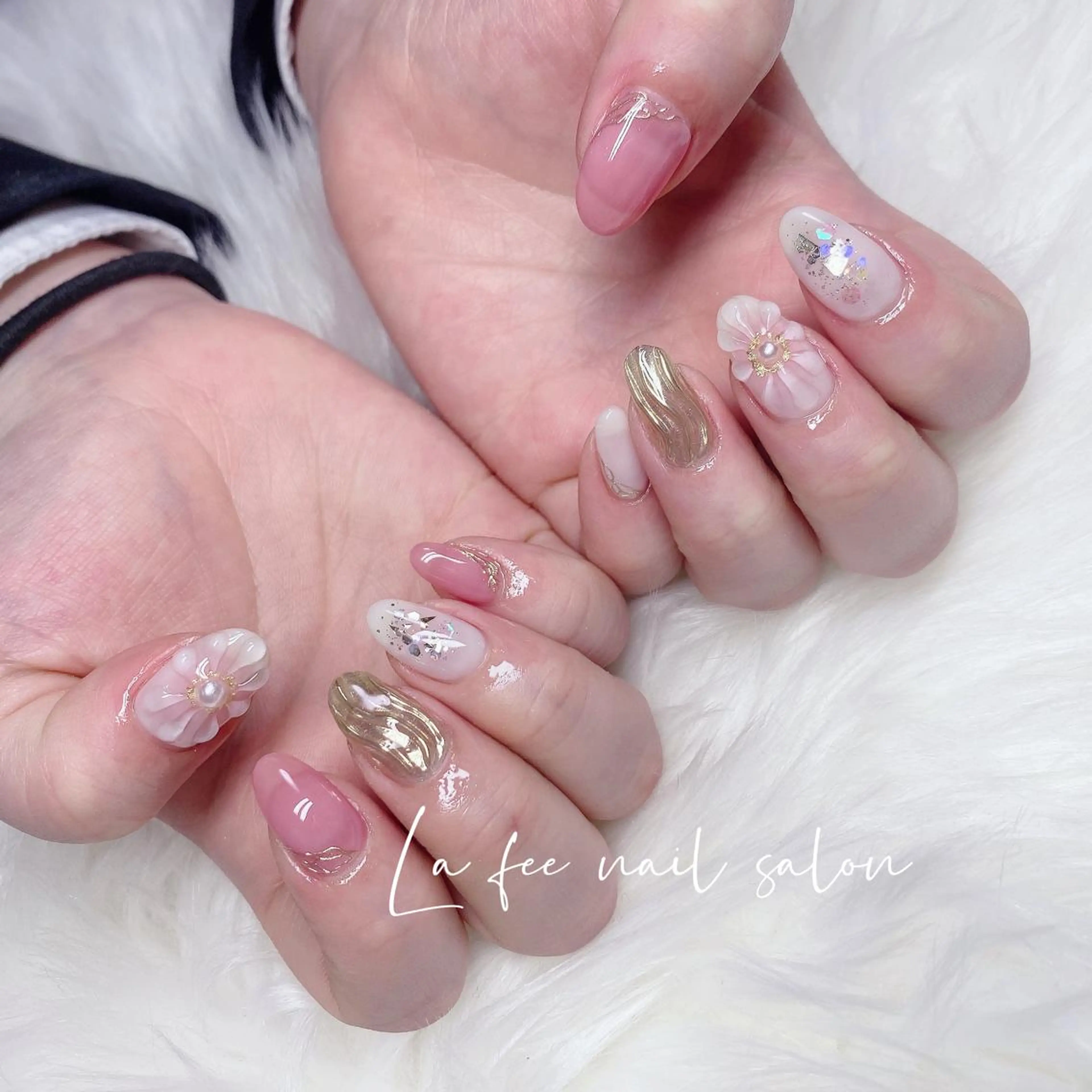 ネイル ハンドネイル ハンドケア La feeのネイルデザイン