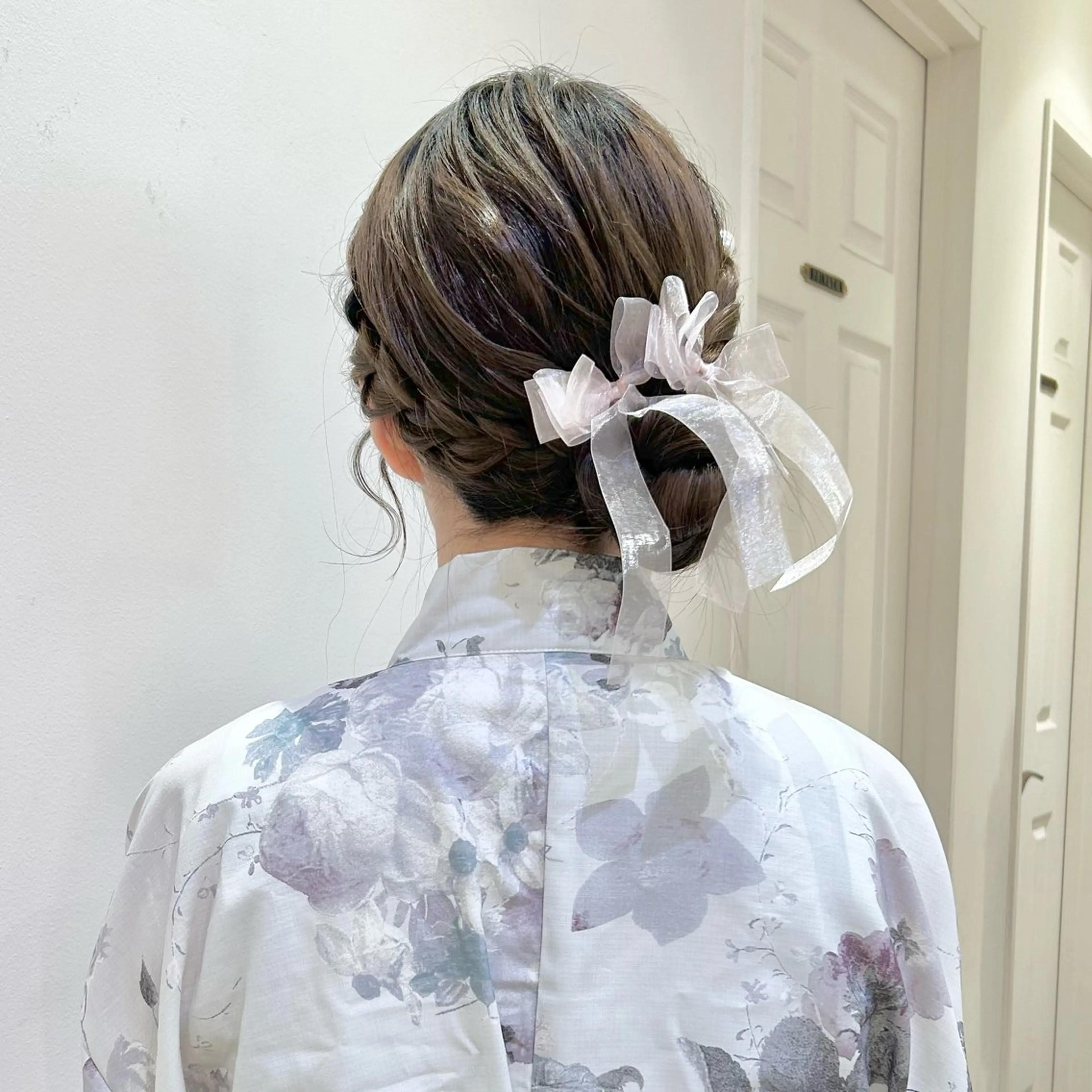 セミロング ヘアセット 🥀暖色/エクステ/ ヘアメ/横浜/かなこのヘアスタイル