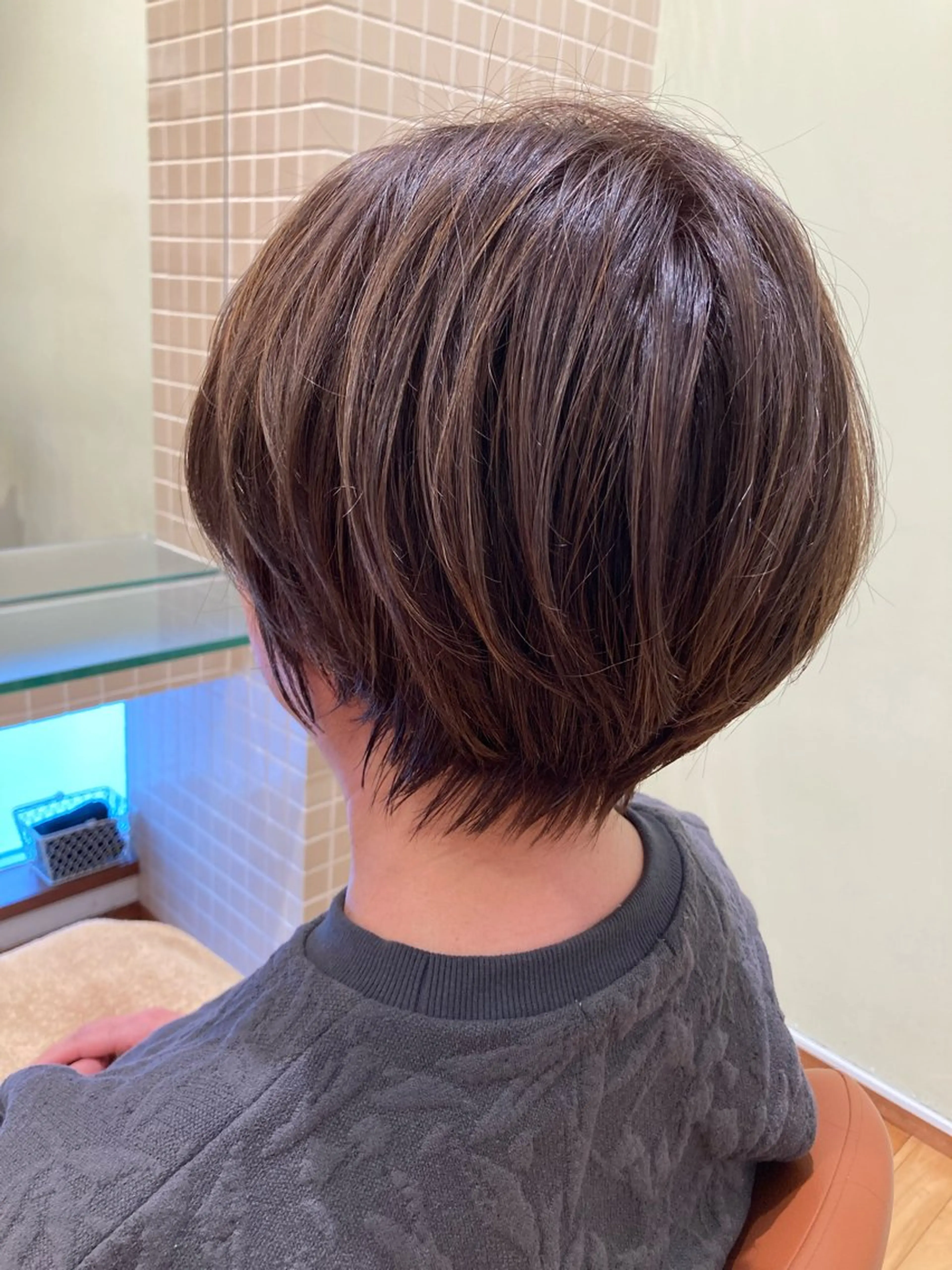 ショート カラー ショートボブ ボブ ショートヘア PIERO eMe所属・ピエロエメ 咲のヘアスタイル