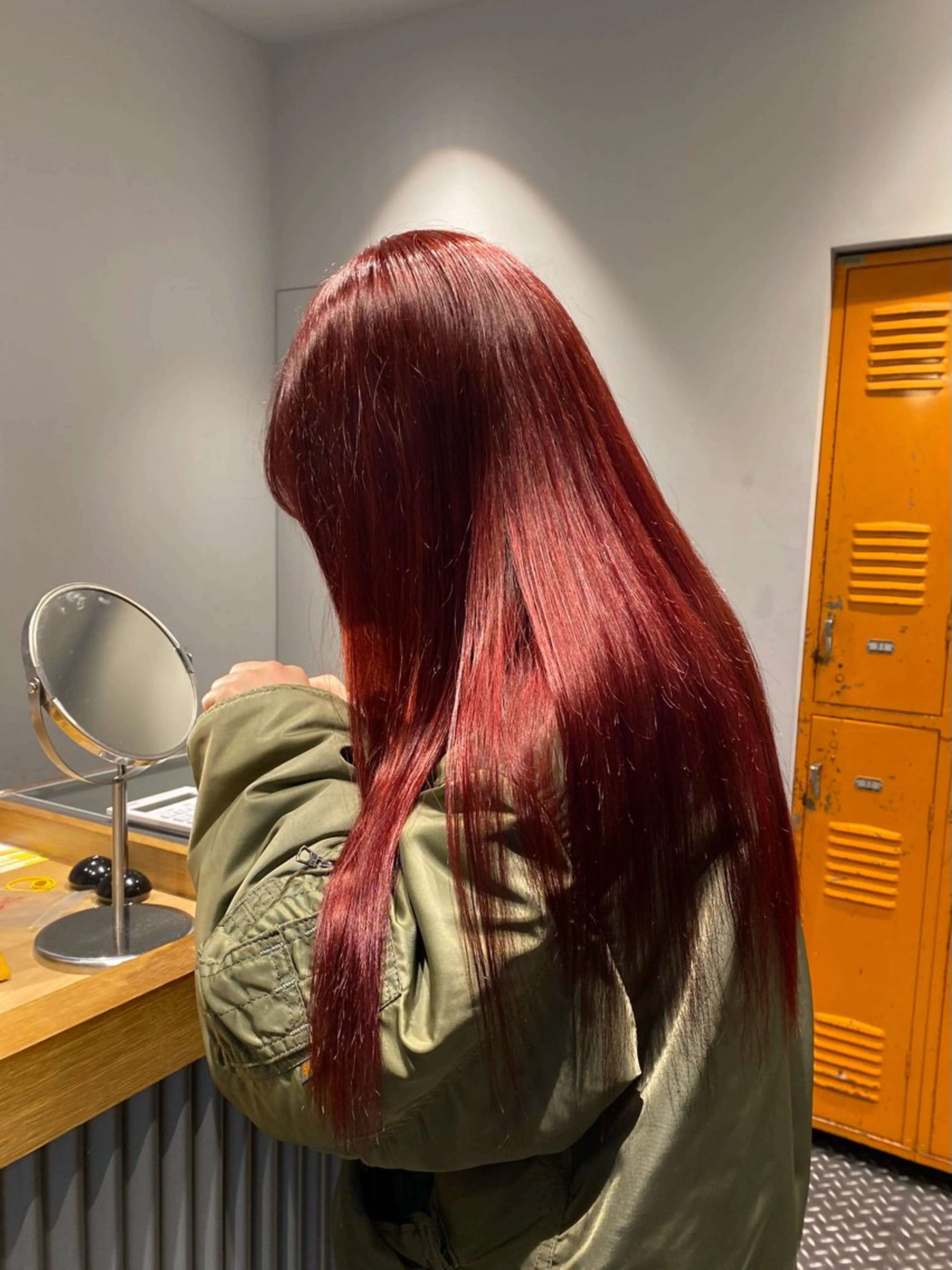 ロング カラー ヘアアレンジ marino マリノのヘアスタイル