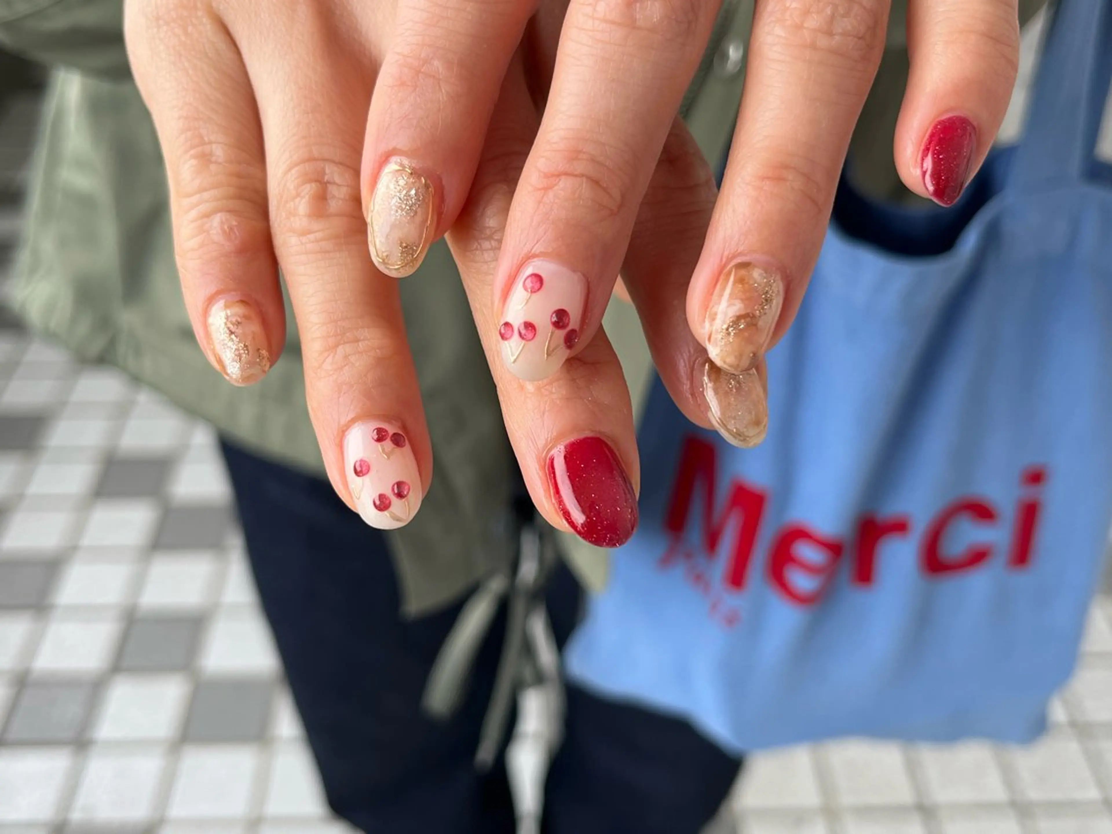 ネイル ハンドネイル Momonails Ayanoのネイルデザイン