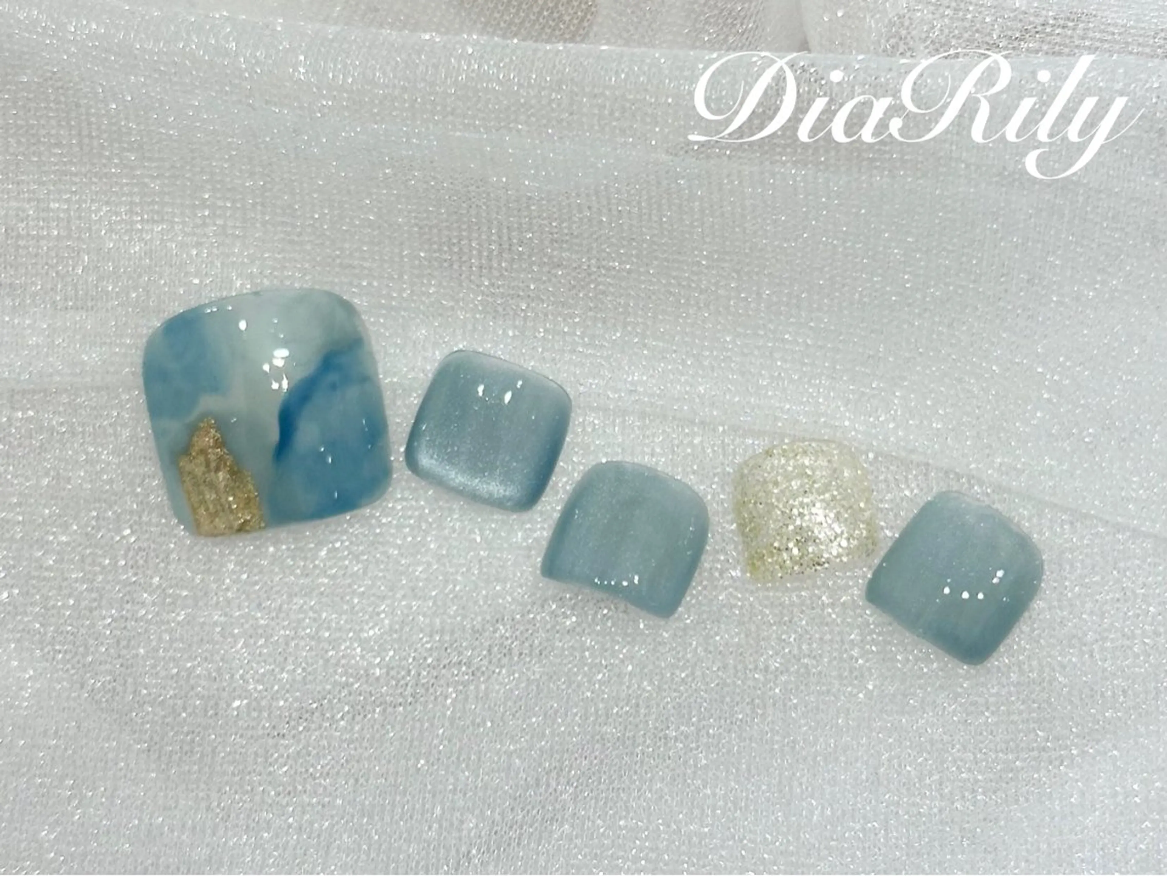 ネイル フットネイル DiaRily所属・diarily はるひのネイルデザイン