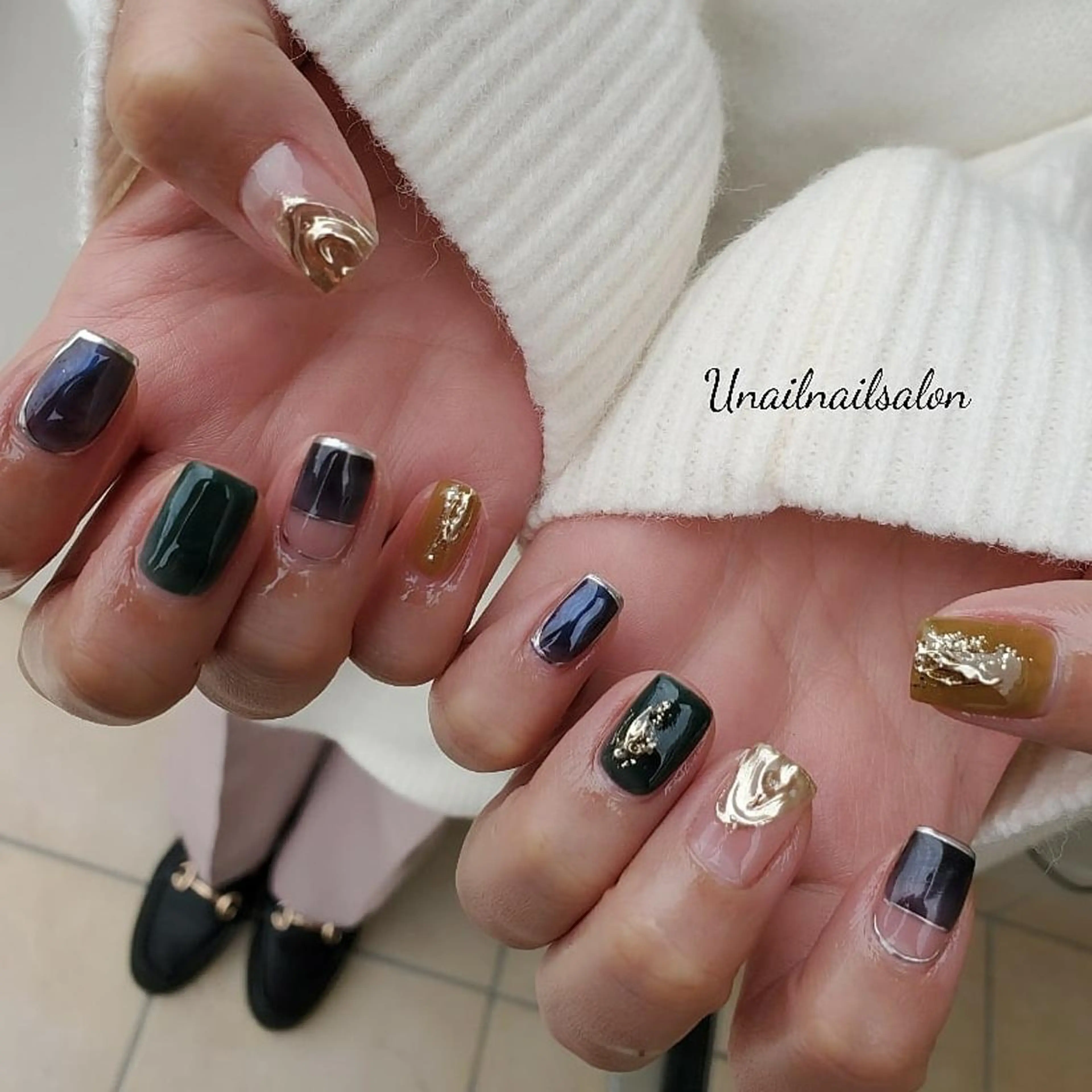 ネイル U nail所属・高橋 千恵のネイルデザイン