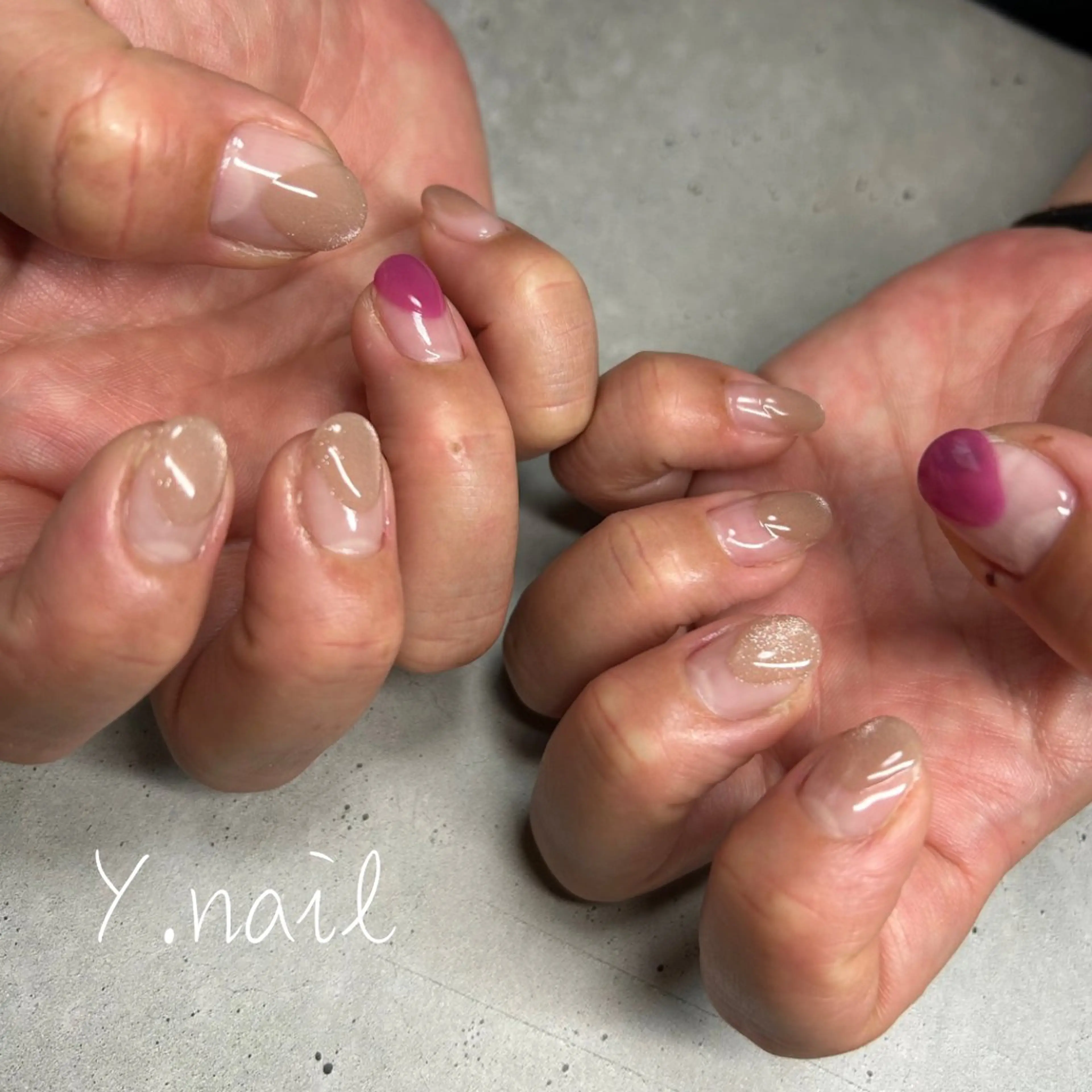 ネイル ハンドネイル Y. nailのネイルデザイン