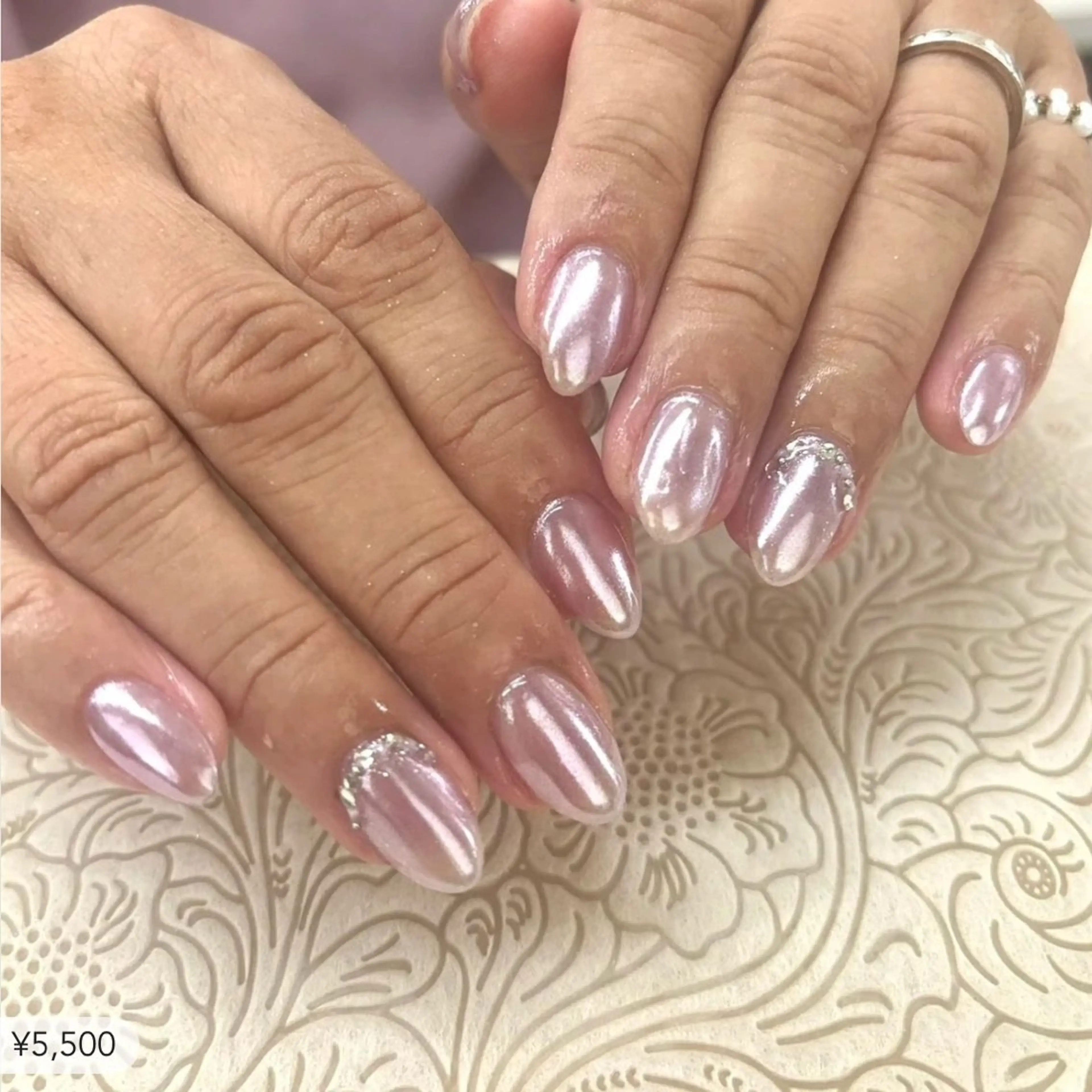 ネイル フラワーネイル ハンドネイル precious nail room所属・precious nail  roomのネイルデザイン