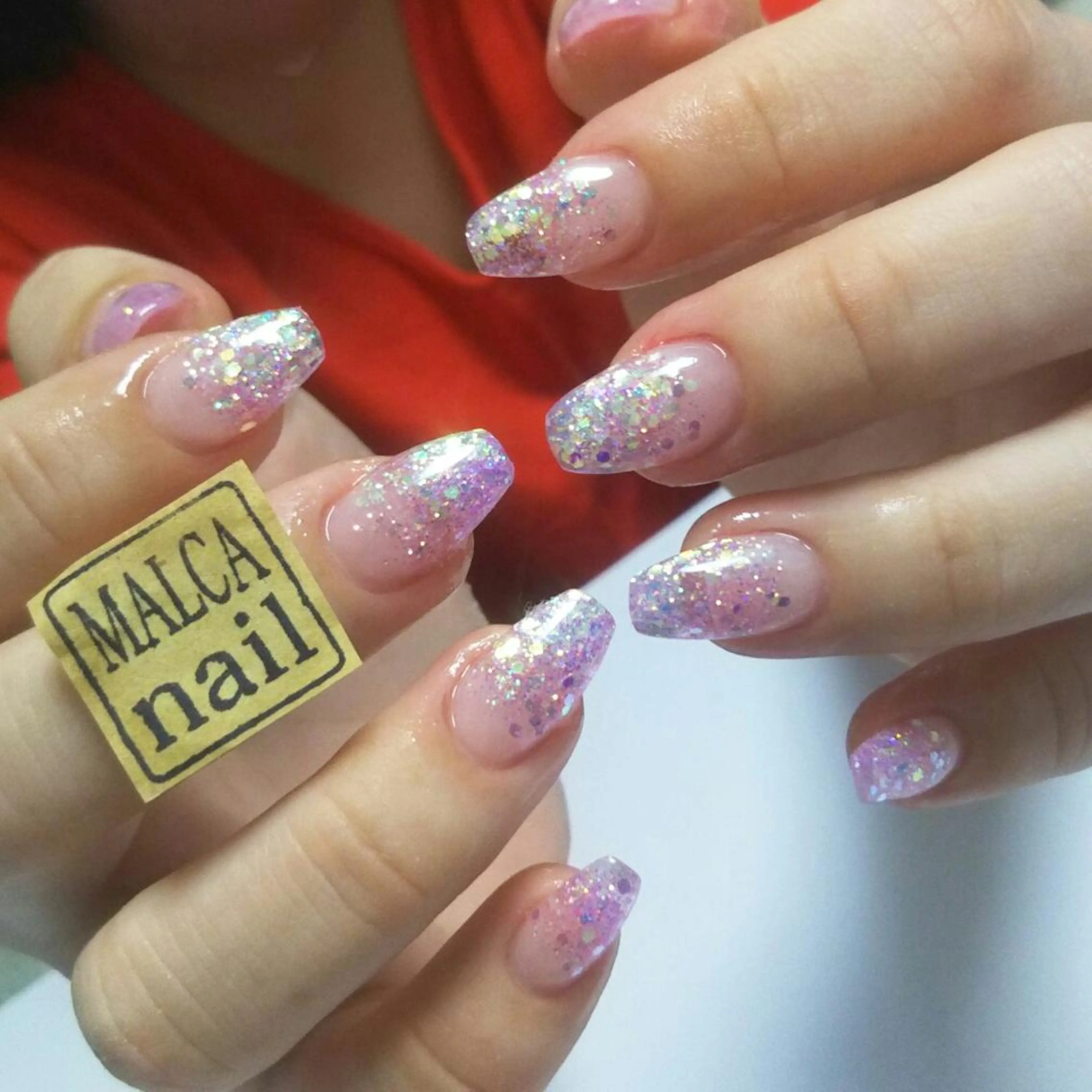 セミロング ヘアアレンジ パーマ キッズ マツエク・マツパ ネイル MALCAnail(マルカネイル)所属・荒木 莉奈のネイルデザイン