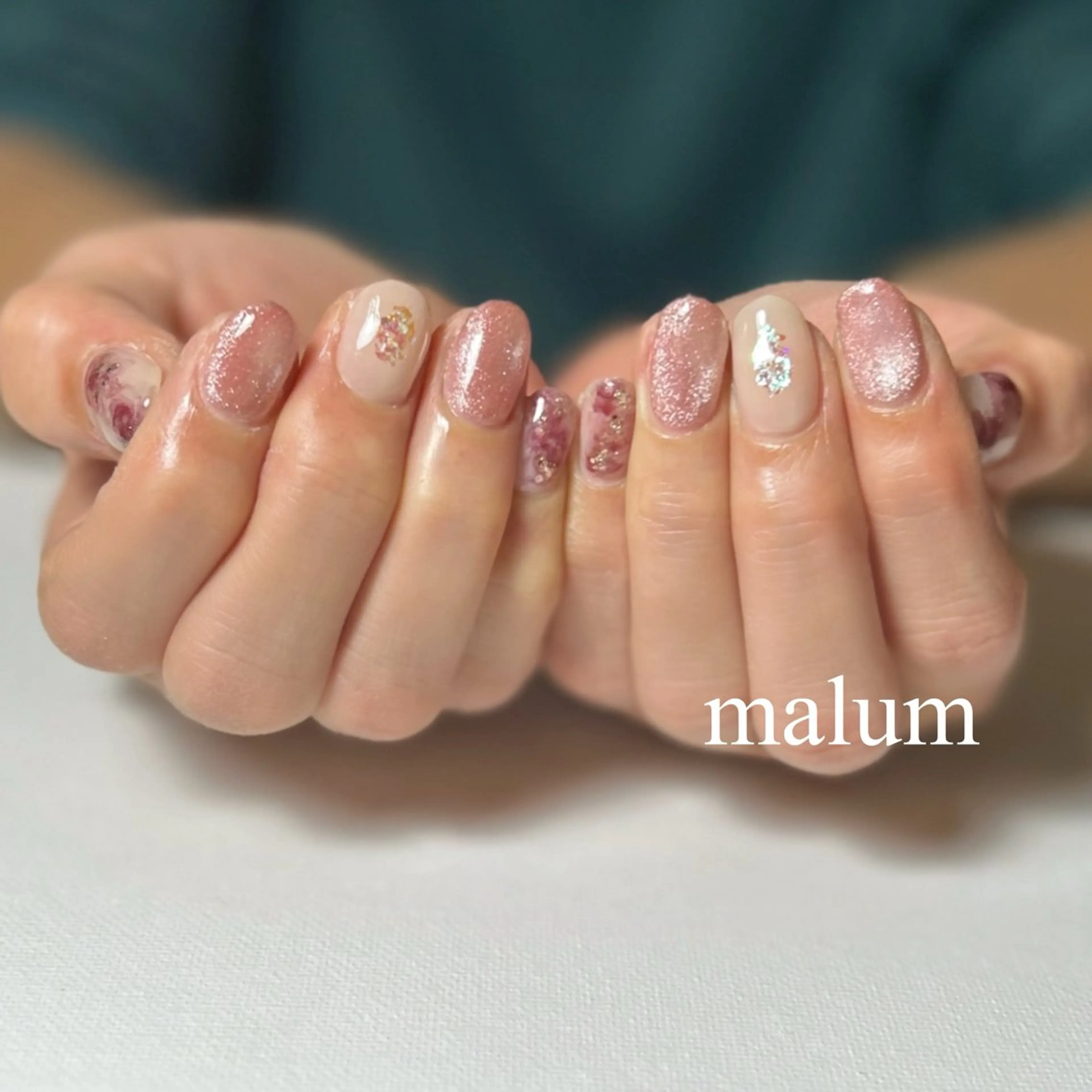 ネイル ハンドネイル malum nailのネイルデザイン