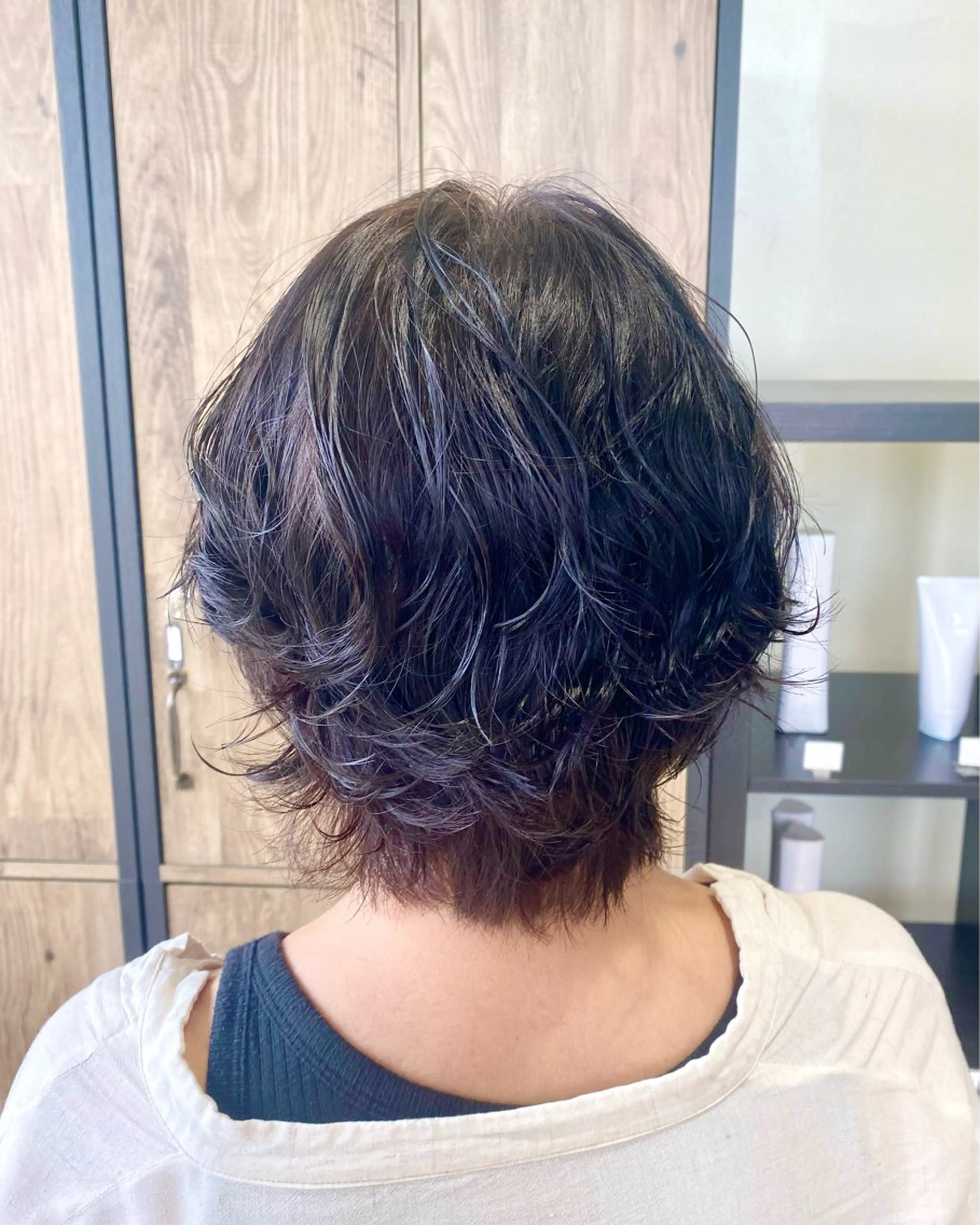 ミディアム パーマ 太田 未来のヘアスタイル