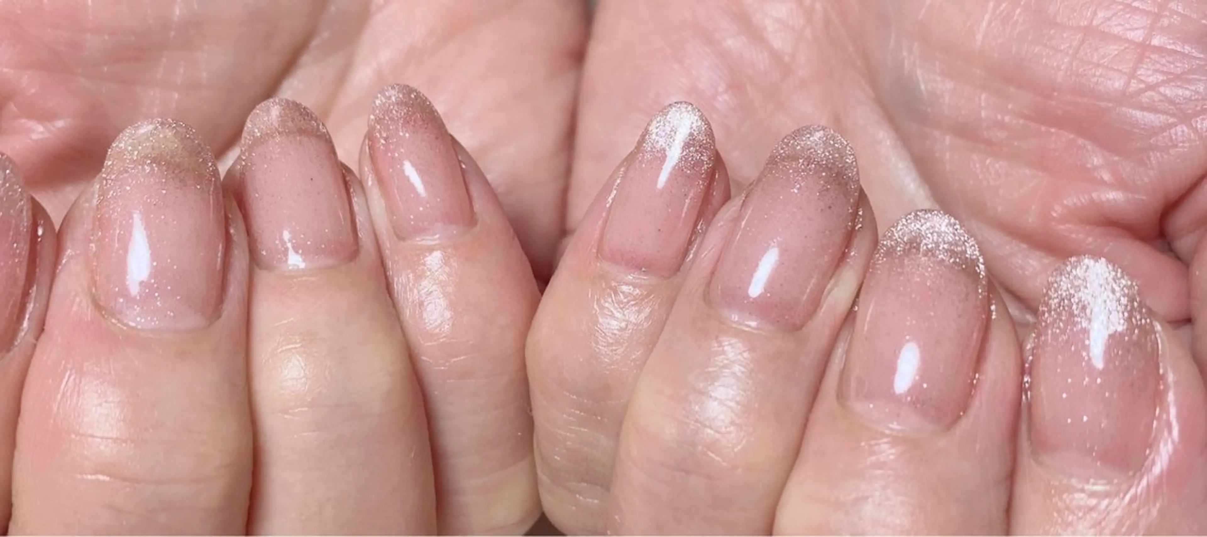 ネイル グラデーション マグネットネイル Nail Salon K 🧸美爪育成のネイルデザイン