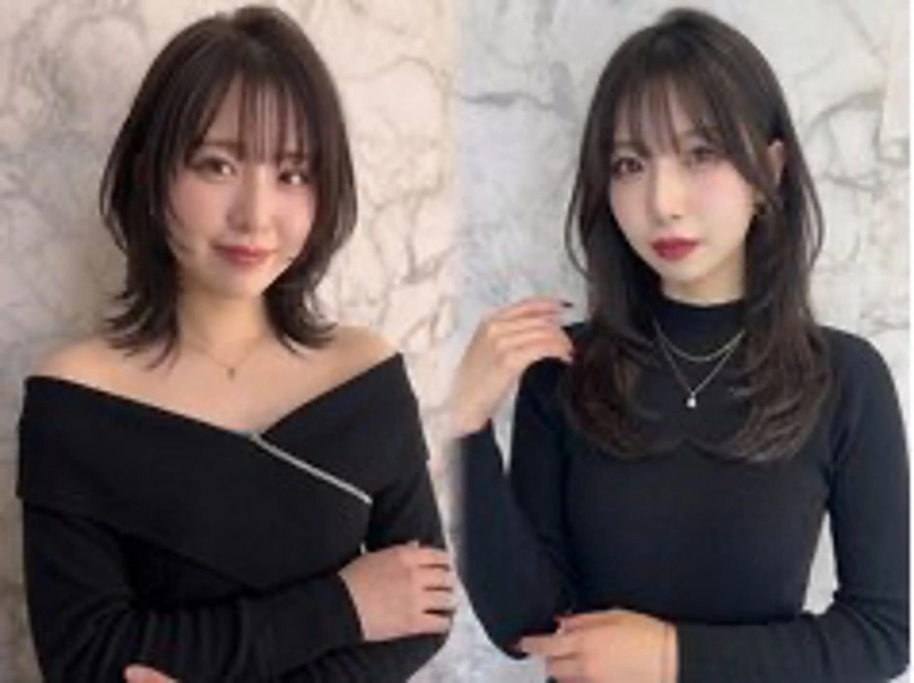 【🚺限定】前髪&顔周りカット+うる艶カラー+保湿Trの写真