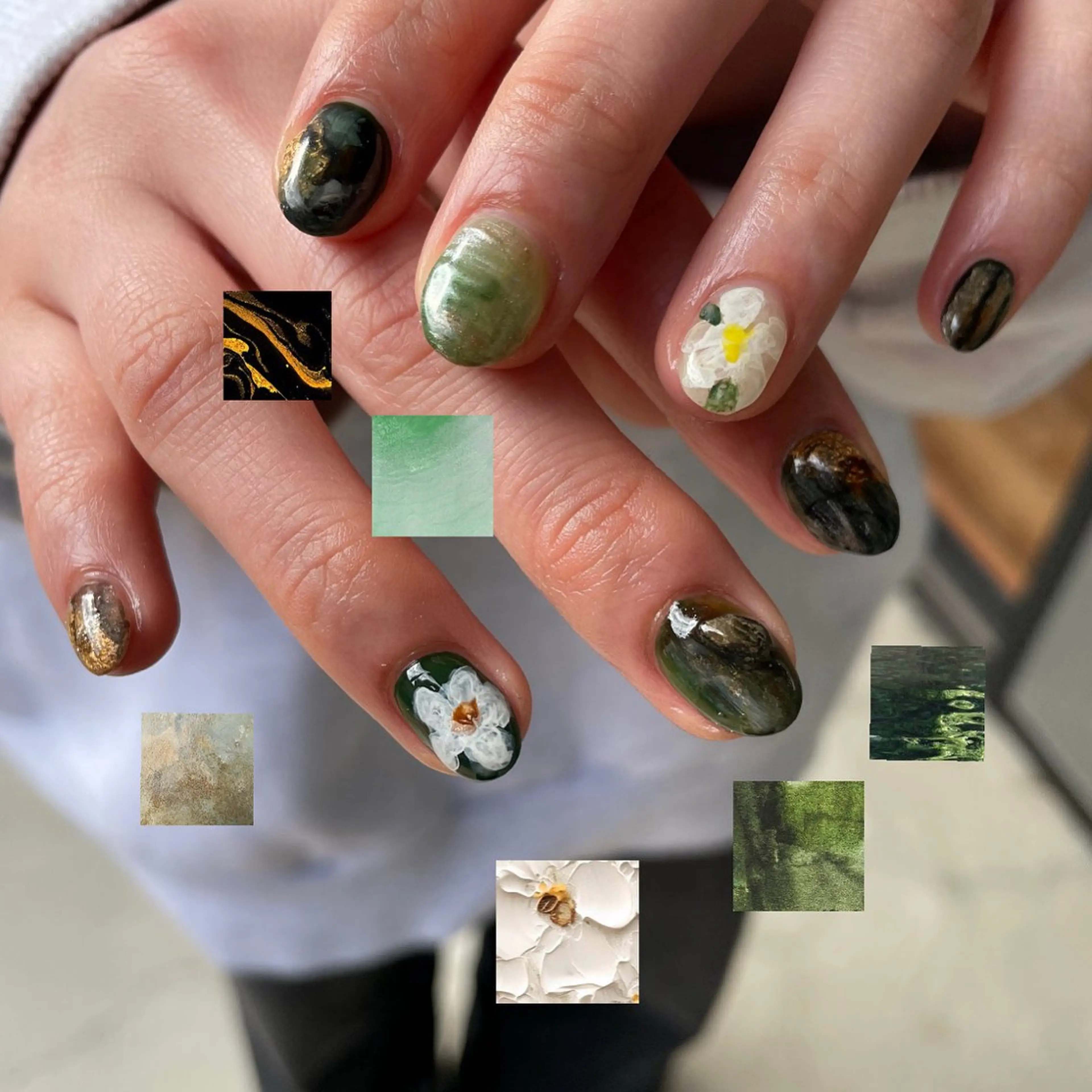 ネイル ハンドネイル RooM tani /個性派ニュアンスのネイルデザイン