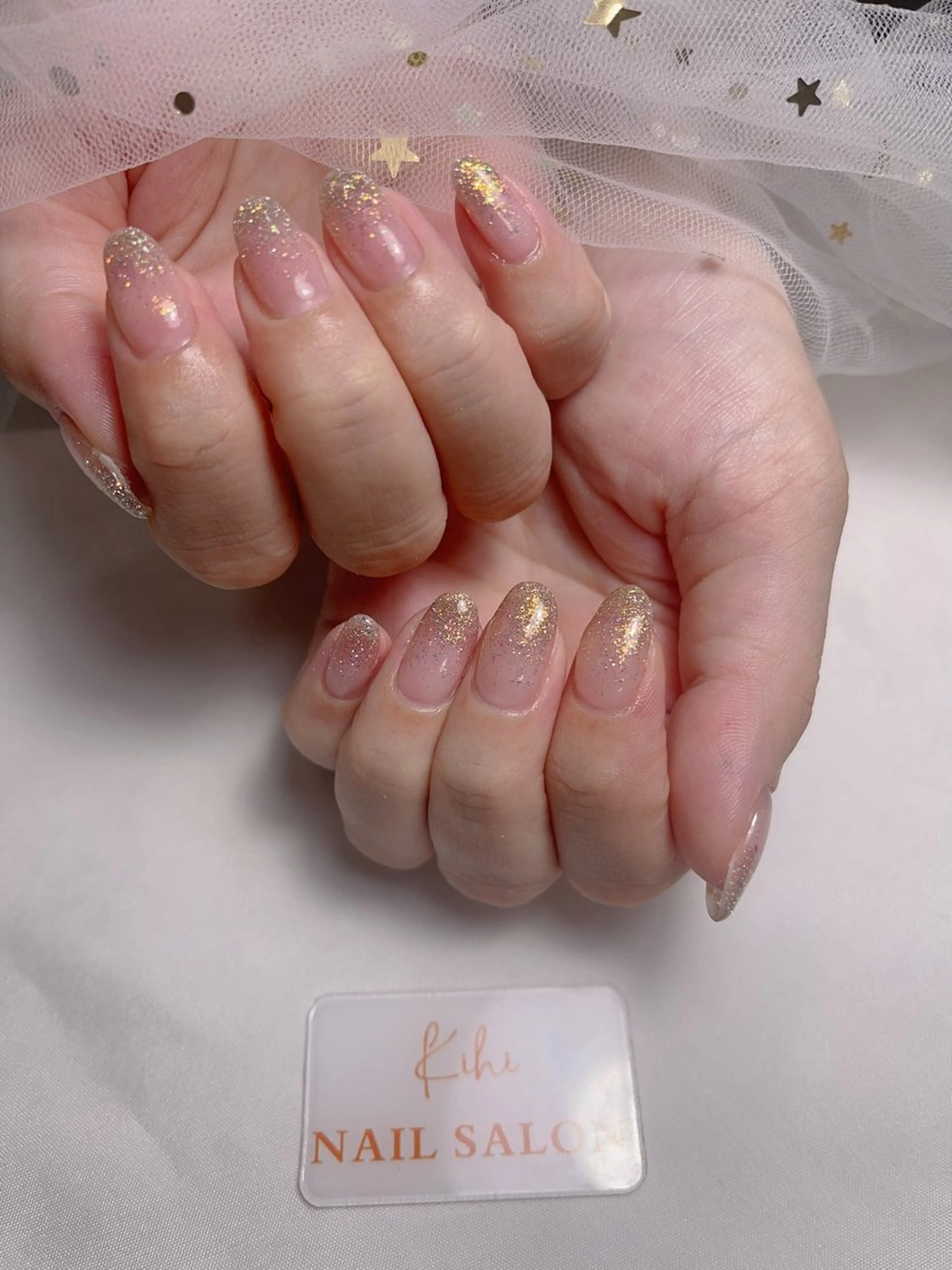 ネイル アートネイル フレンチネイル ジェルネイル グラデーション 韓国ネイル ハンドネイル ハンドケア さくら💮💮 【オフ無料】のネイルデザイン