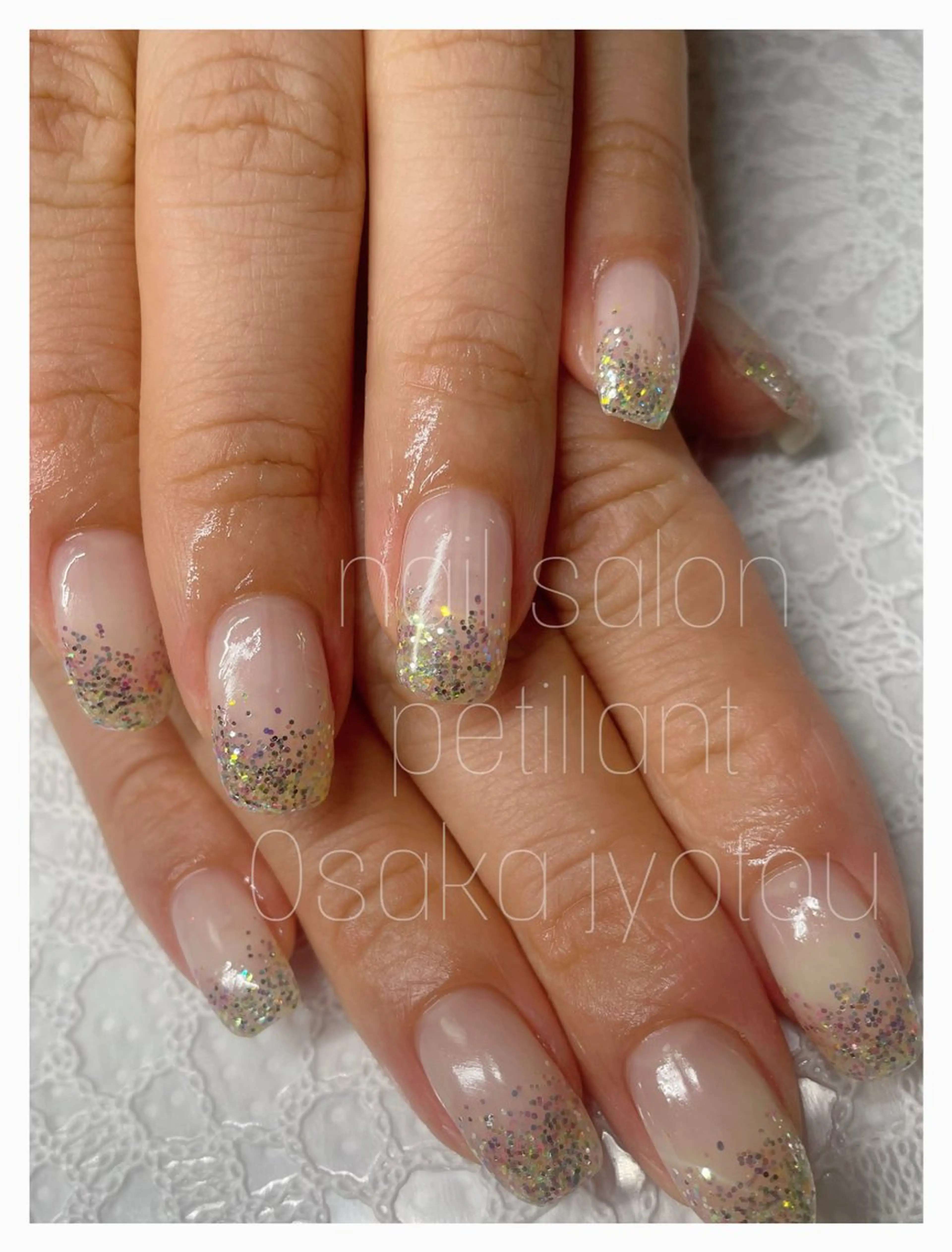 ネイル フットネイル キラキラネイル 韓国ネイル ラメ(グリッター) ハンドネイル ハンドケア petillant所属・nail salon petillantのネイルデザイン