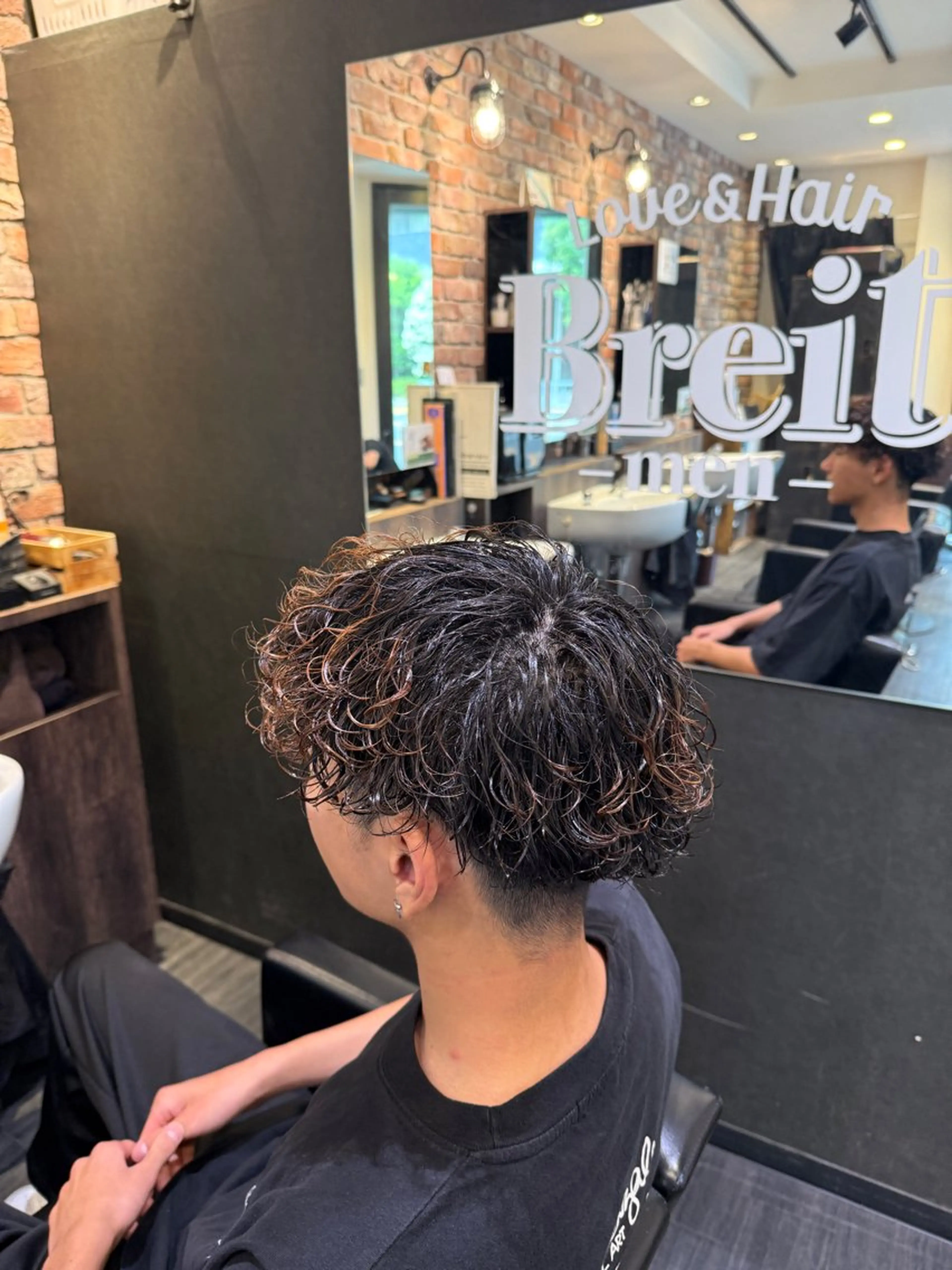 パーマ メンズ メンズパーマ 大谷 洸生のヘアスタイル