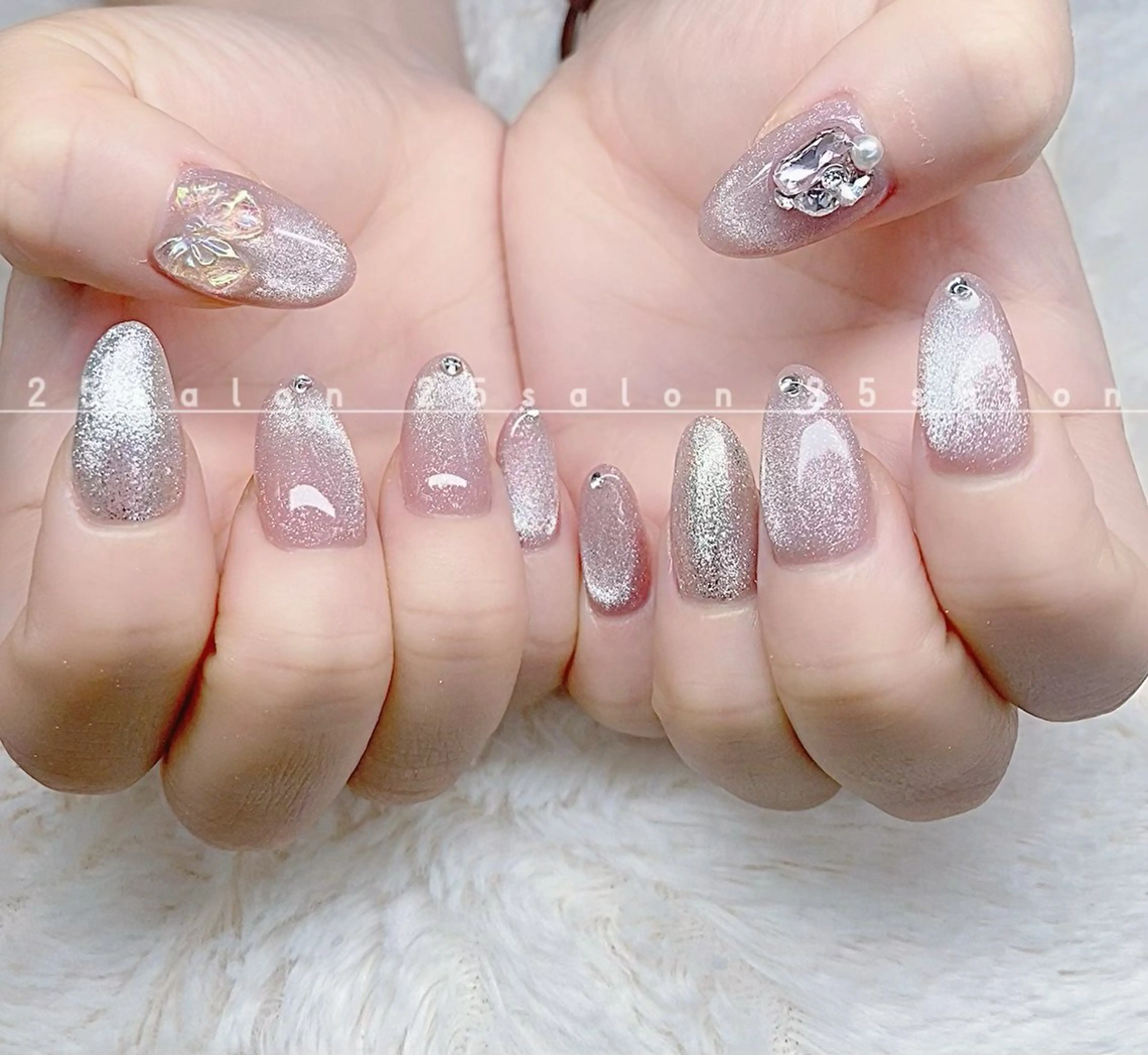 ネイル オーロラネイル チークネイル フットネイル フレンチネイル ジェルネイル 2 5のマツエク・マツパデザイン