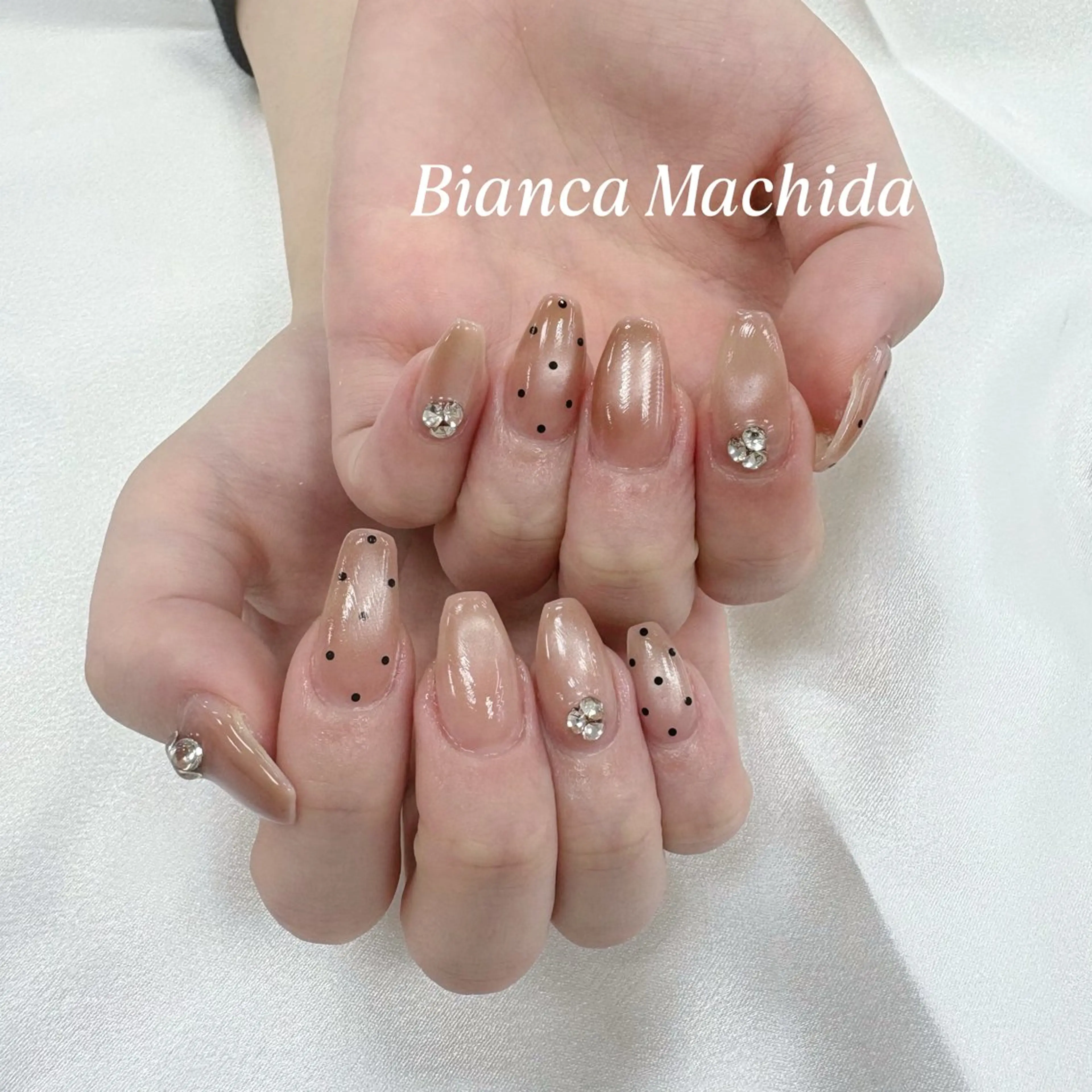 ネイル ハンドネイル Bianca 🌟 yanagihasiのネイルデザイン