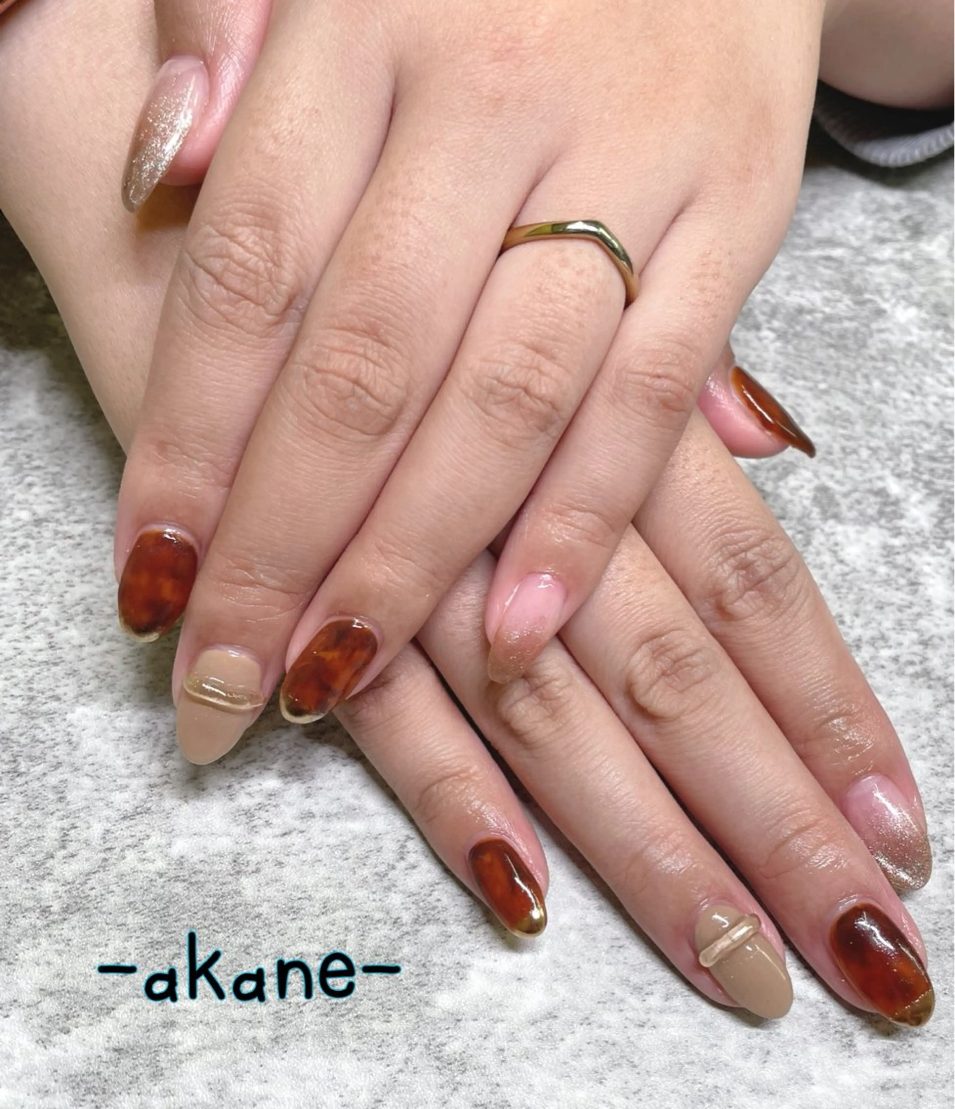 ネイル Angeli⭐︎ AKANEのネイルデザイン