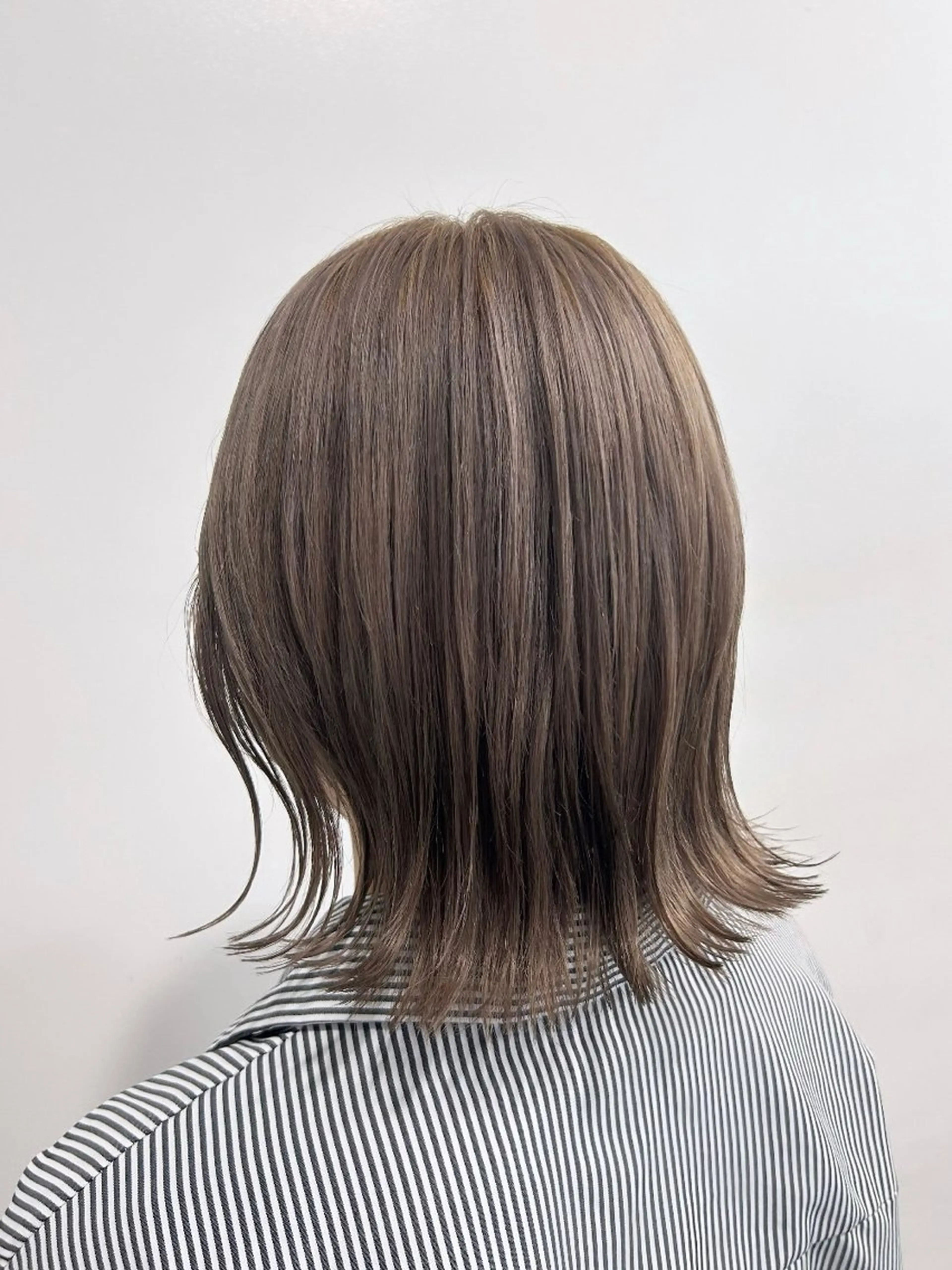 セミロング セミロングパーマ ボブ エクステ 外国人風カラー レイヤーカット カット ヘアカラー MiRI💜地毛級 エクステ✖似合わせ技のヘアスタイル