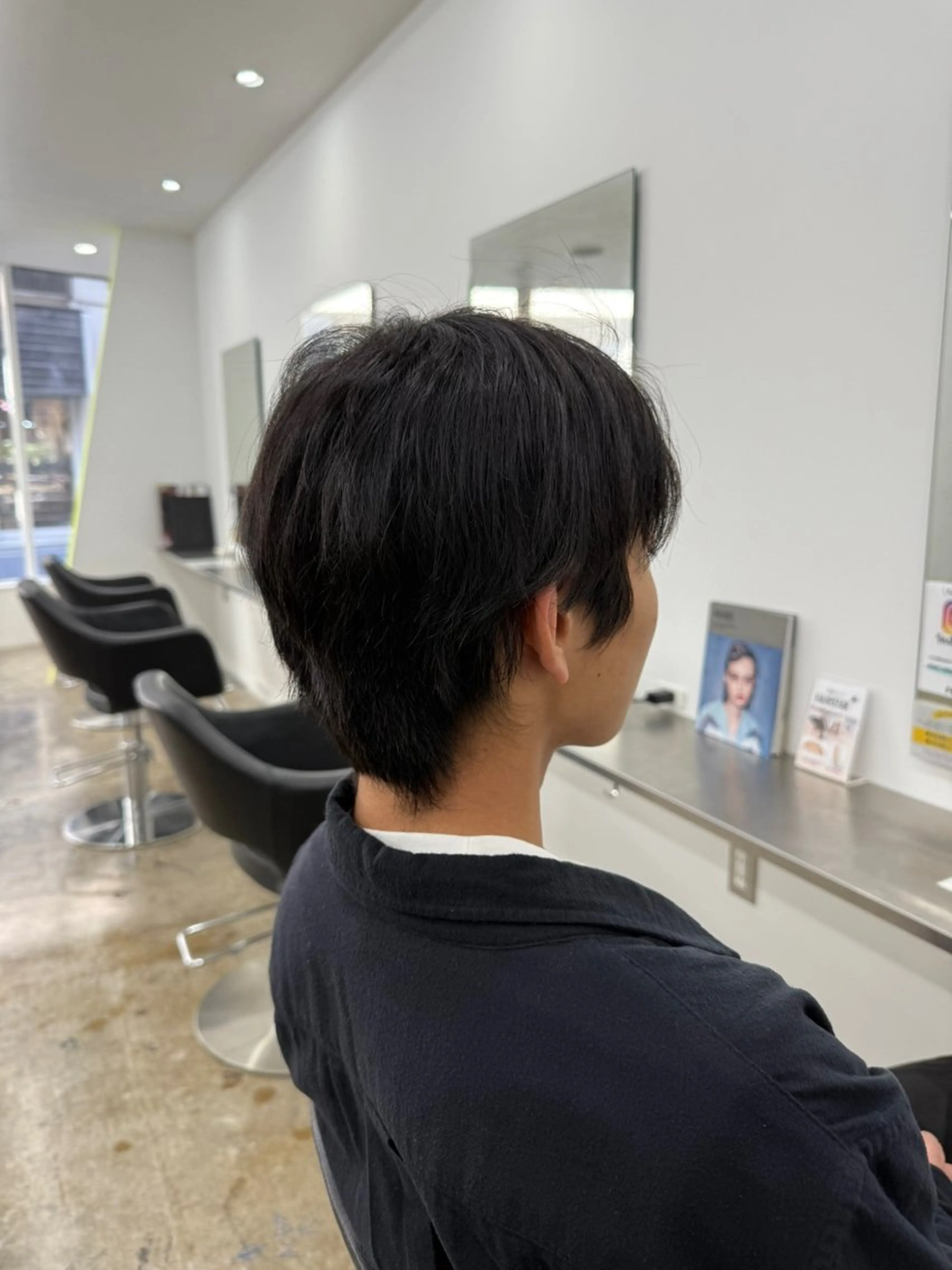 ショート 柏/シャドウパーマ/ ナチュラル/颯寿のヘアスタイル