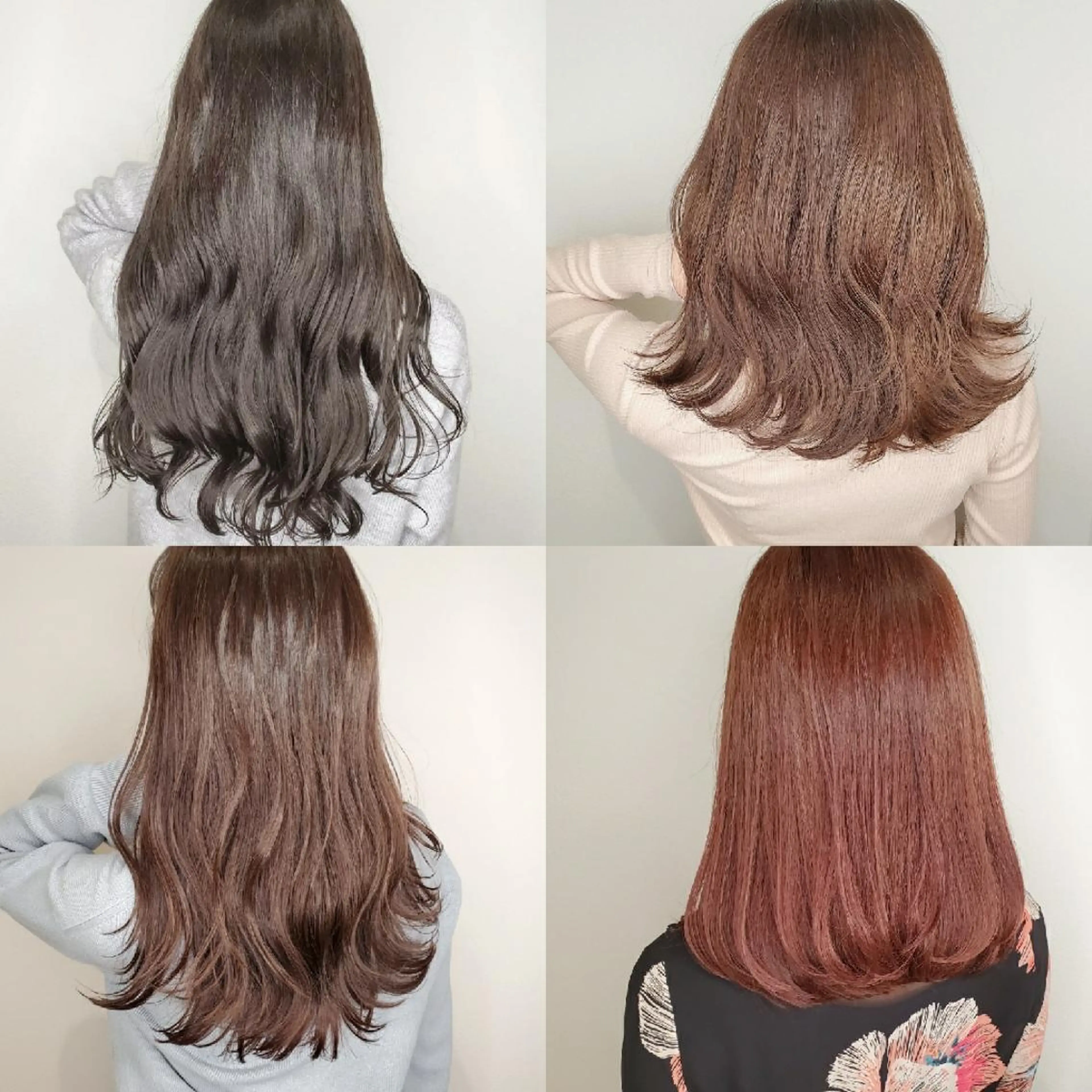 セミロング カラー 透明感カラー ヘアカラー トリートメント レイヤーカット/ ウルフカット/大橋 のヘアスタイル