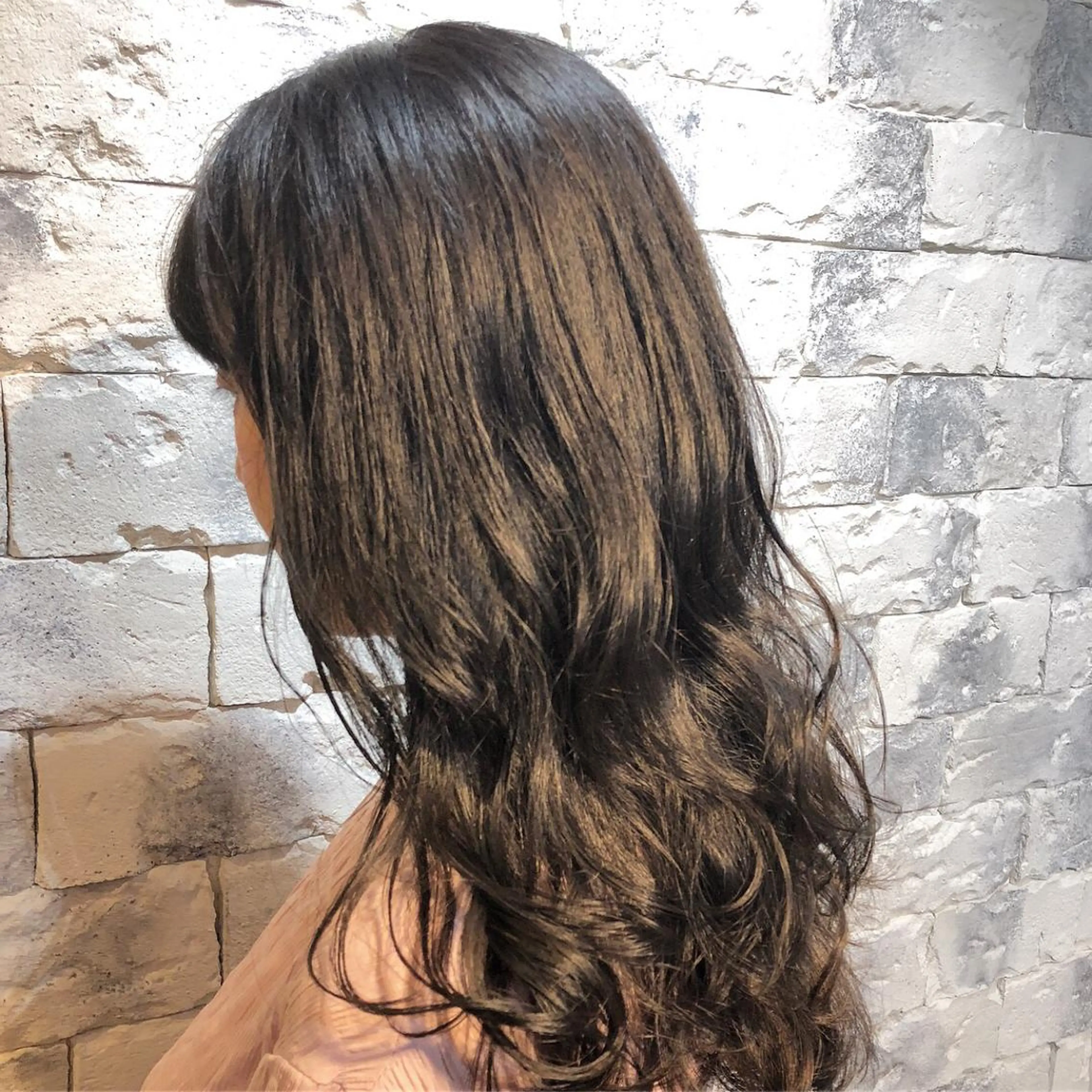 ロング カラー キッズ ネイル マツエク・マツパ グラデーションカラー グレージュ ハイライトカラー 外国人風カラー ハイライト AUBE HAIRazul吉祥寺所属・綺麗な髪質にしたい方 限定🌈清水　祥のヘアスタイル