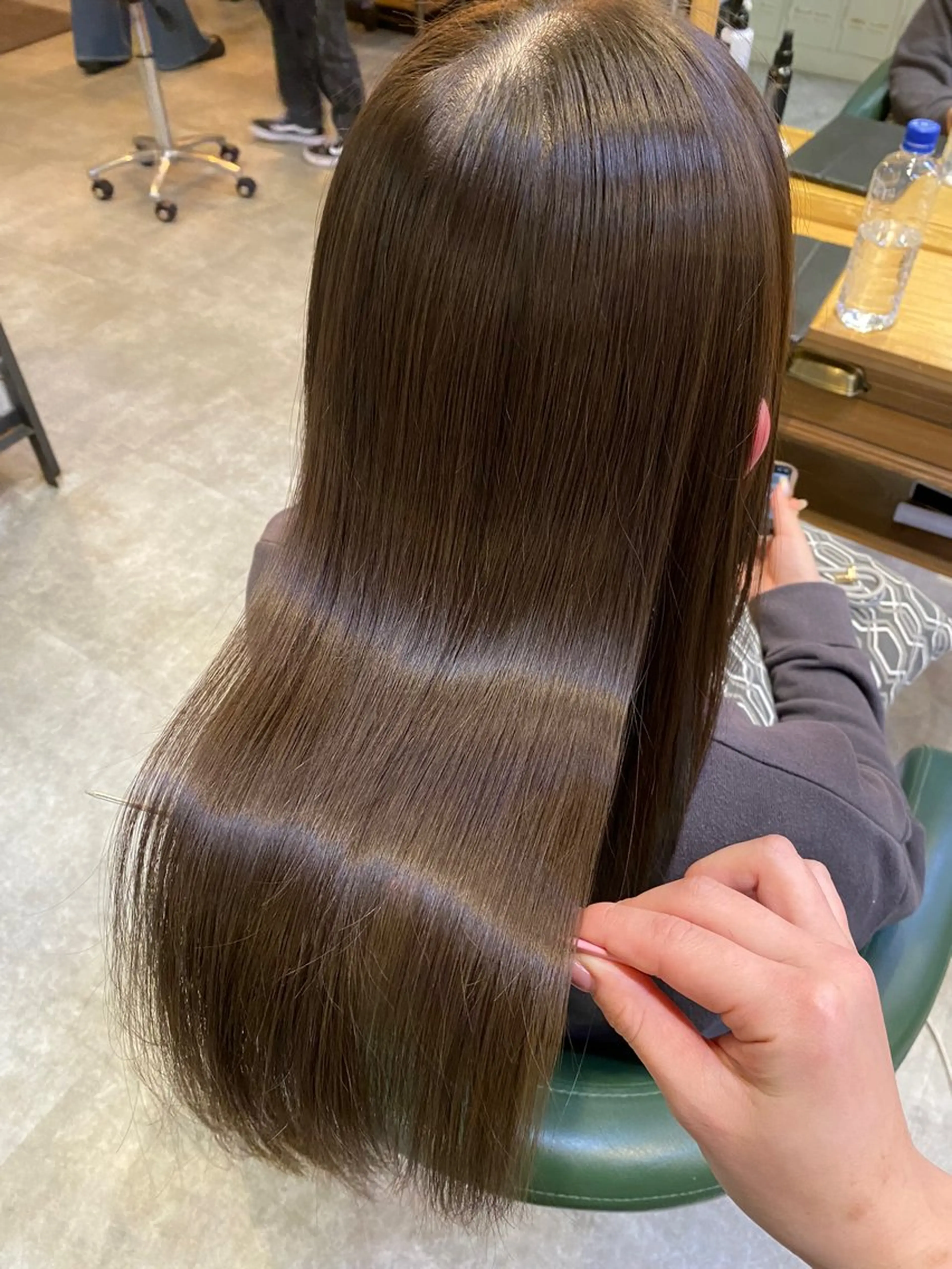 ロング カラー カット ヘアカラー トリートメント 【縮毛矯正特化】 kyokaのヘアスタイル