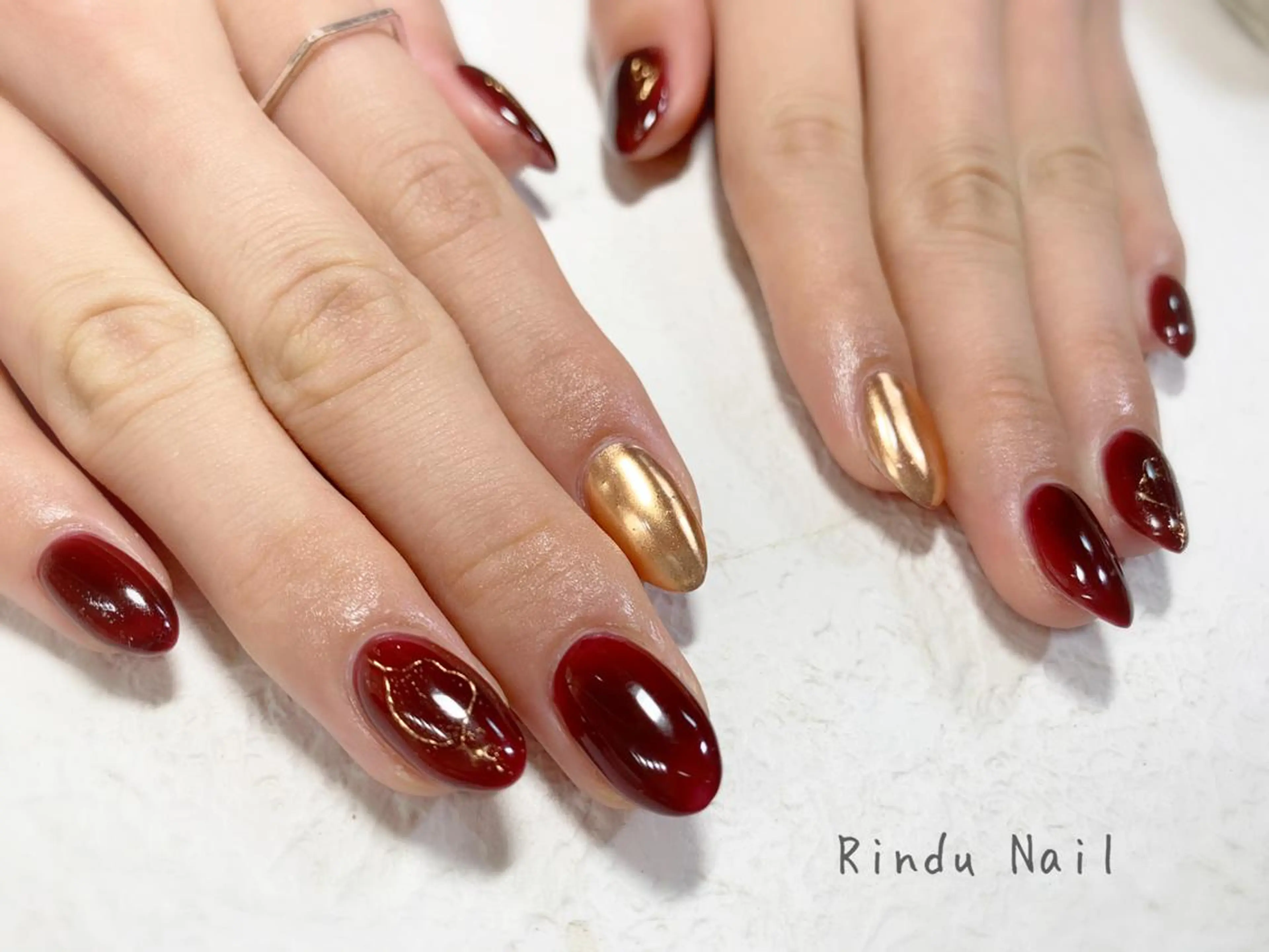 ネイル Rindu Nail 名駅miniのネイルデザイン