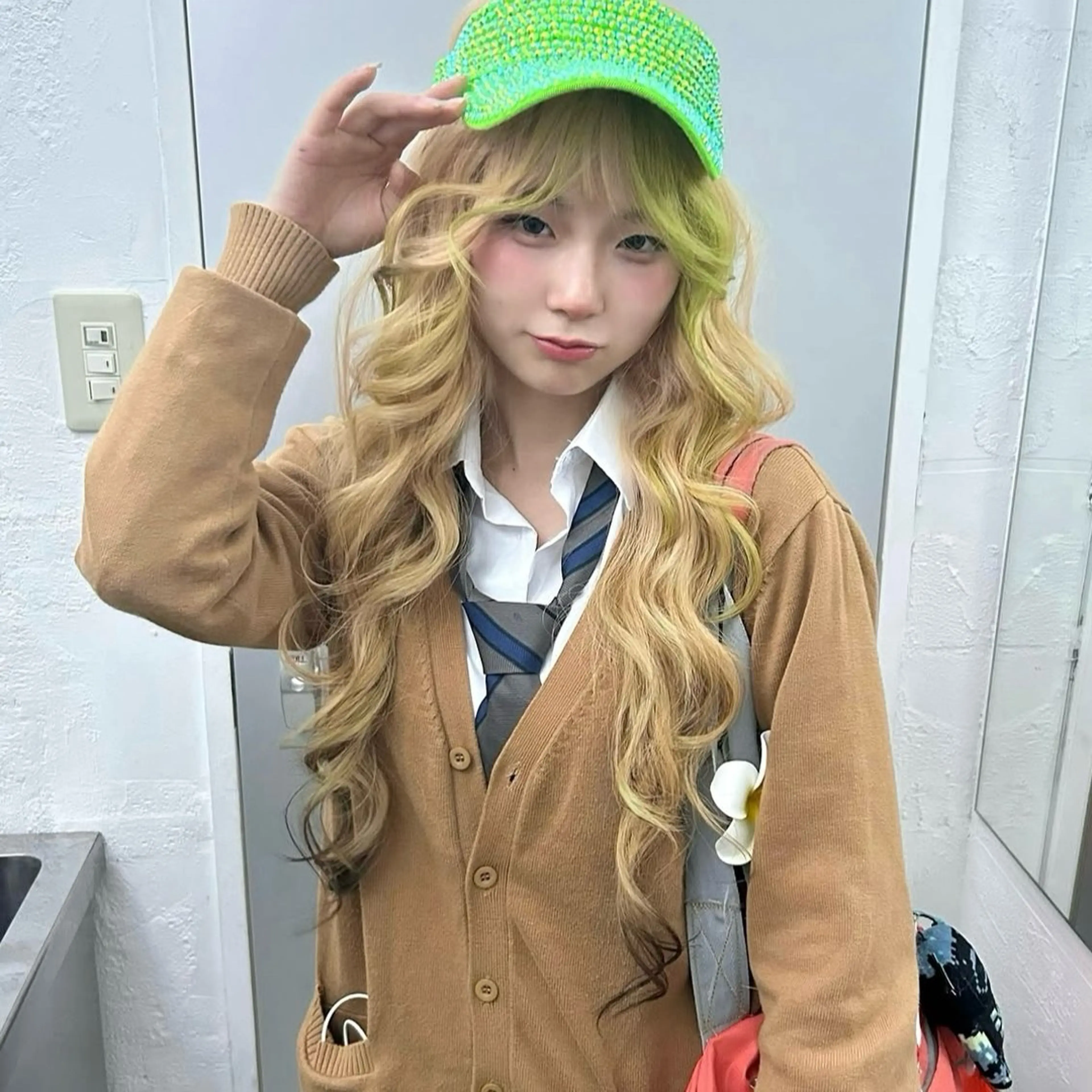 ロング ユメナ ̖́-のヘアスタイル