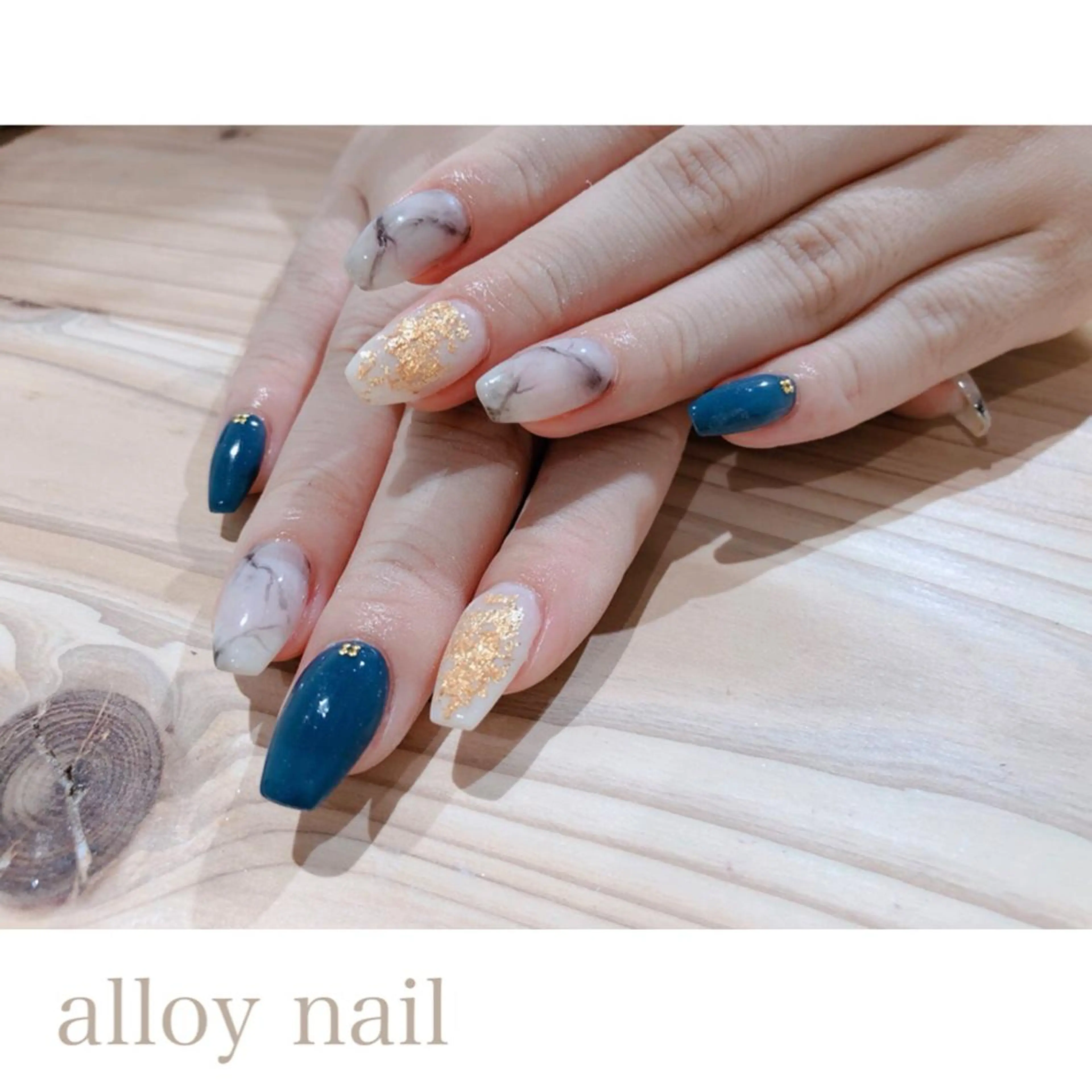 ネイル ハンドネイル alloy nailのネイルデザイン