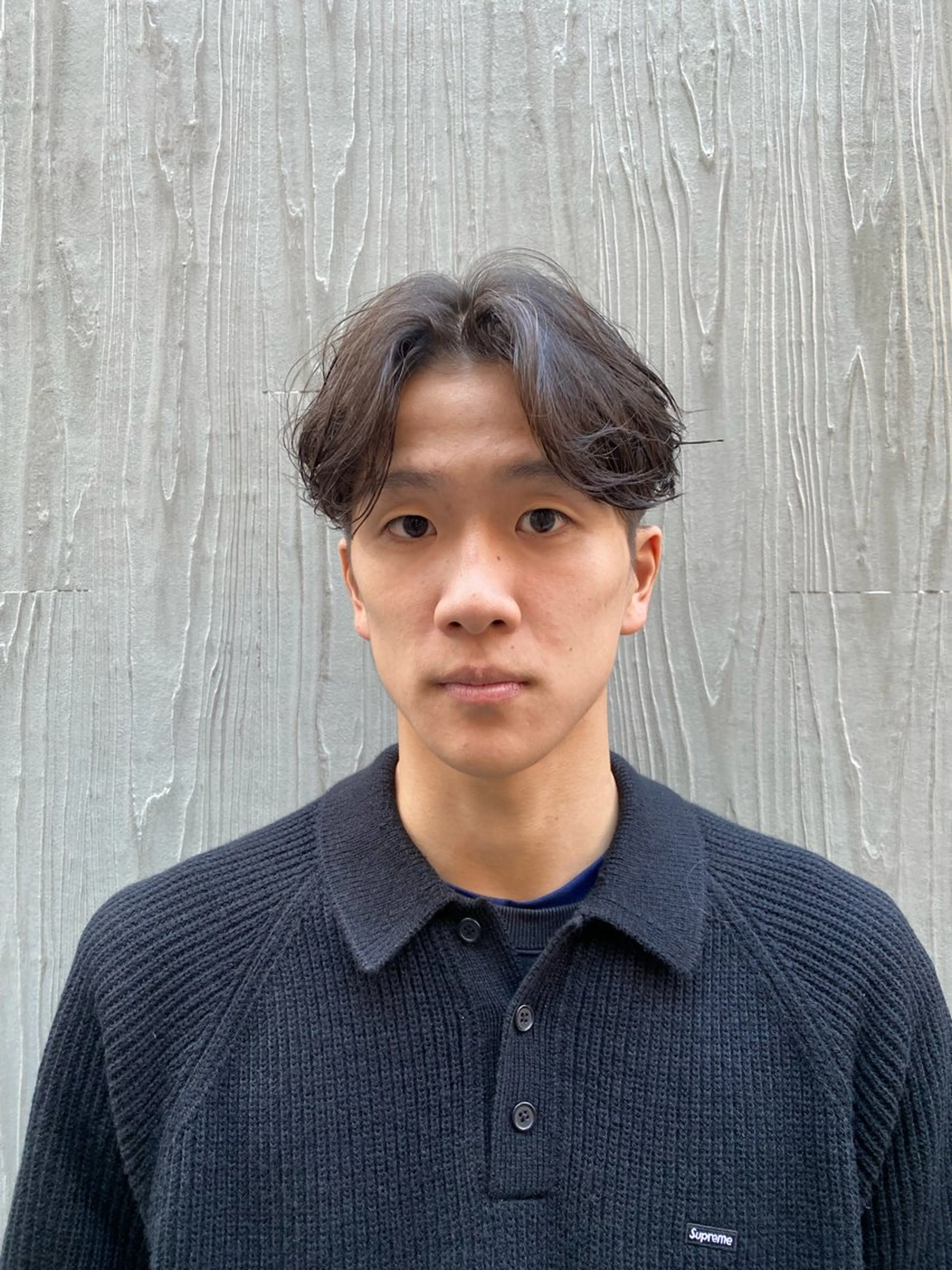 パーマ メンズ カット パーマ 心櫻/メンズパーマ/ ニュアンス/フェザーのヘアスタイル