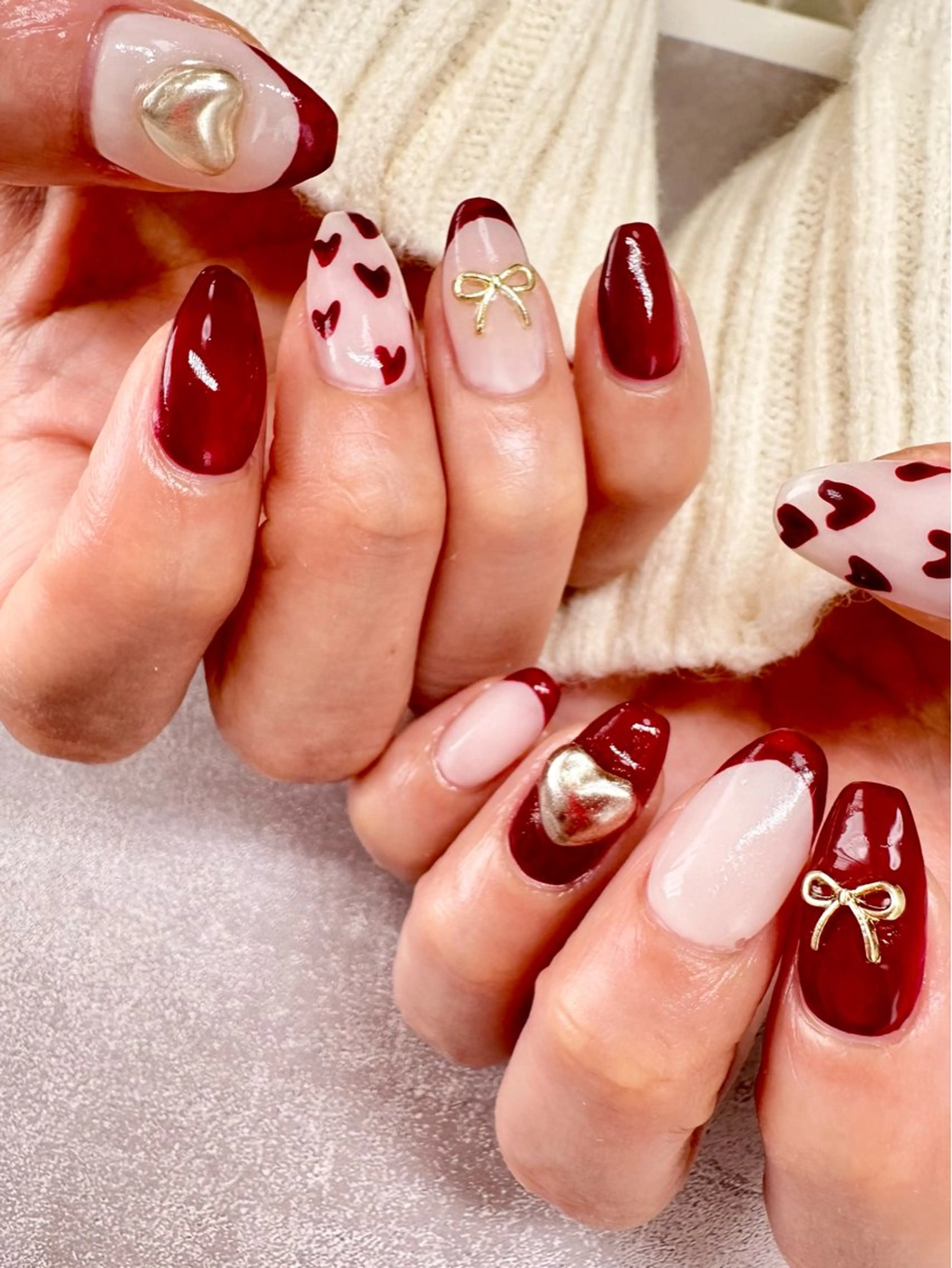 ネイル 持ち込み ハンドネイル nail salon Linoのネイルデザイン