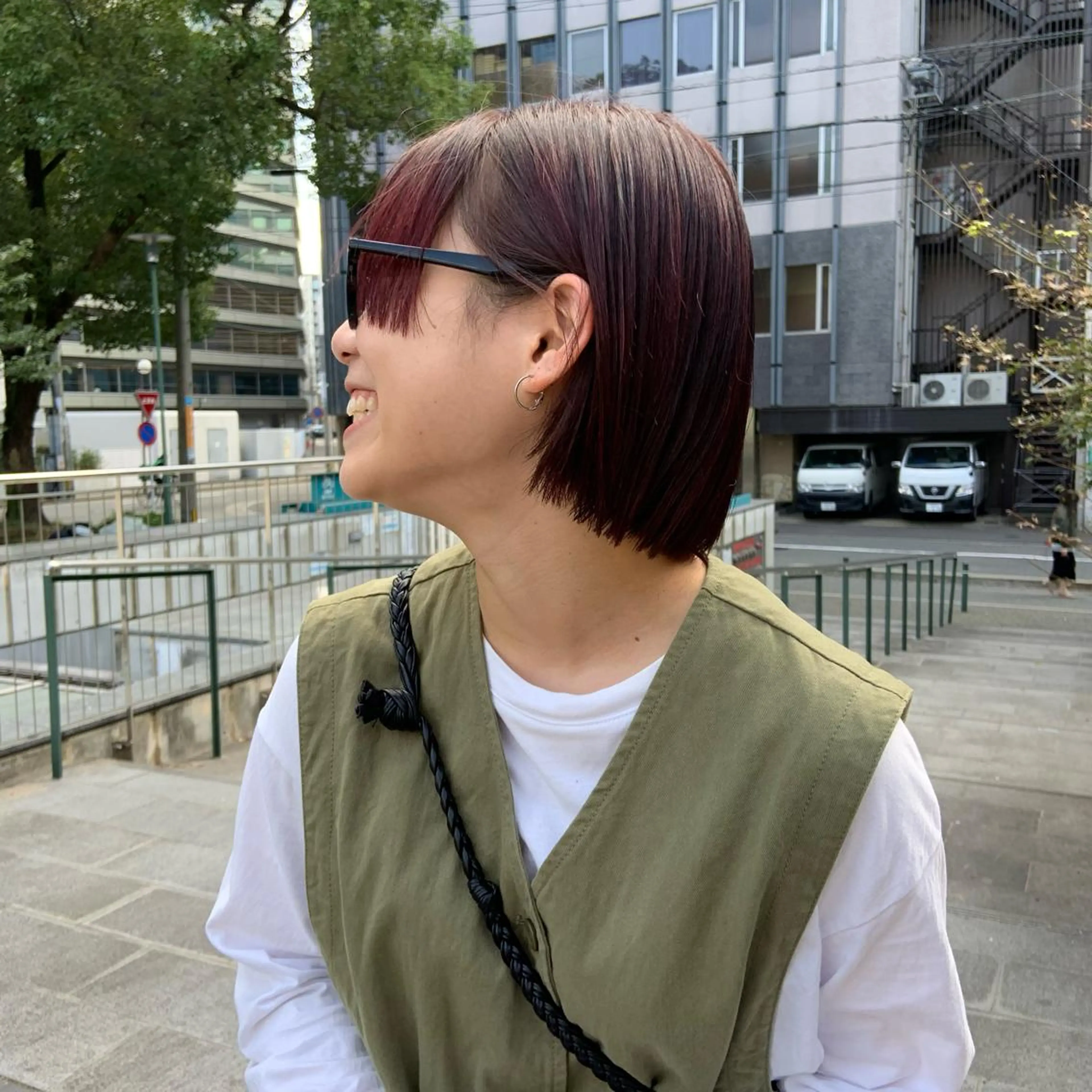 ショート #美髪矯正#艶カラー Natsuのヘアスタイル