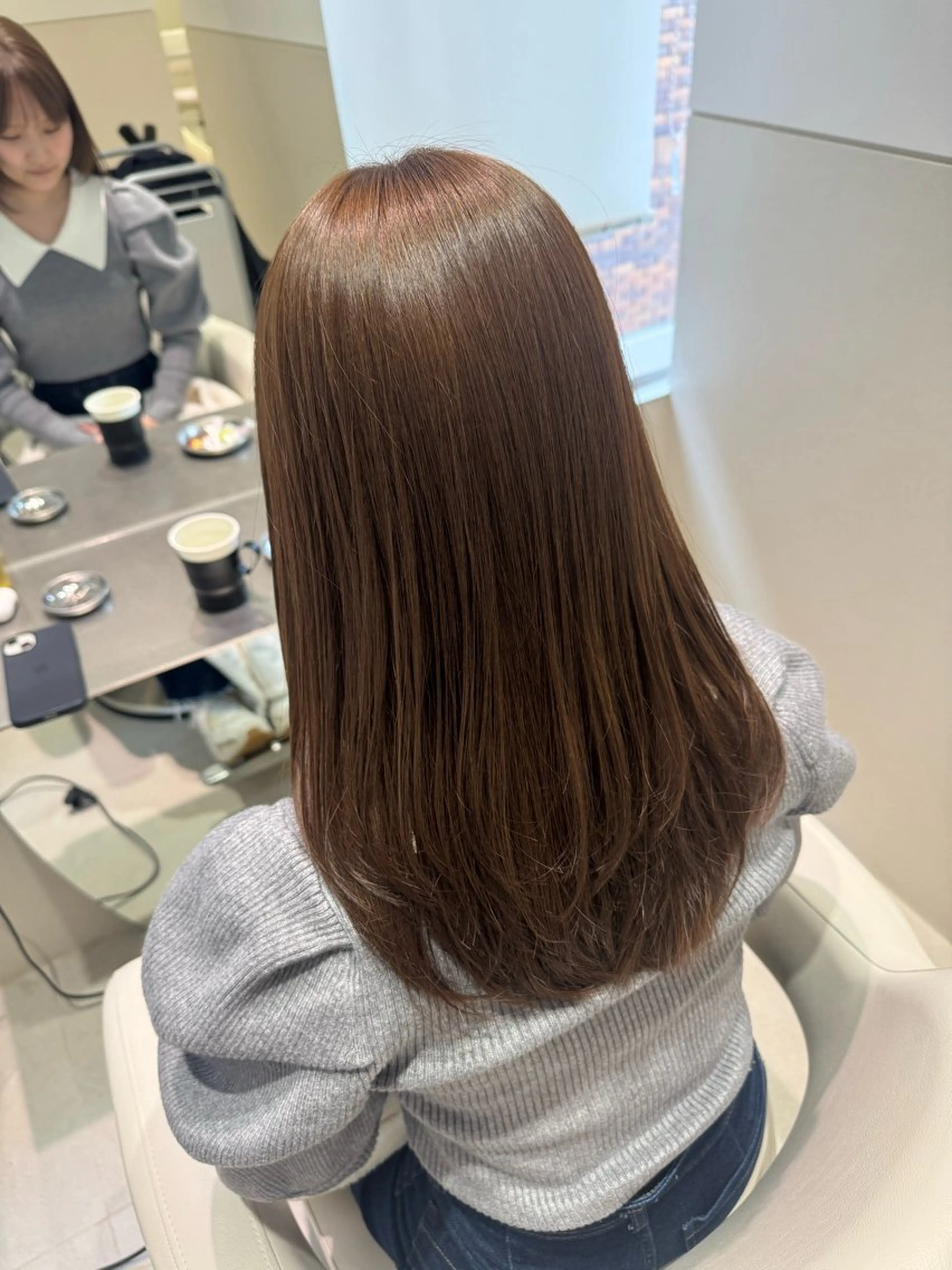 【トリートメント付き✨】カット+カラー+内部補修トリートメントの写真