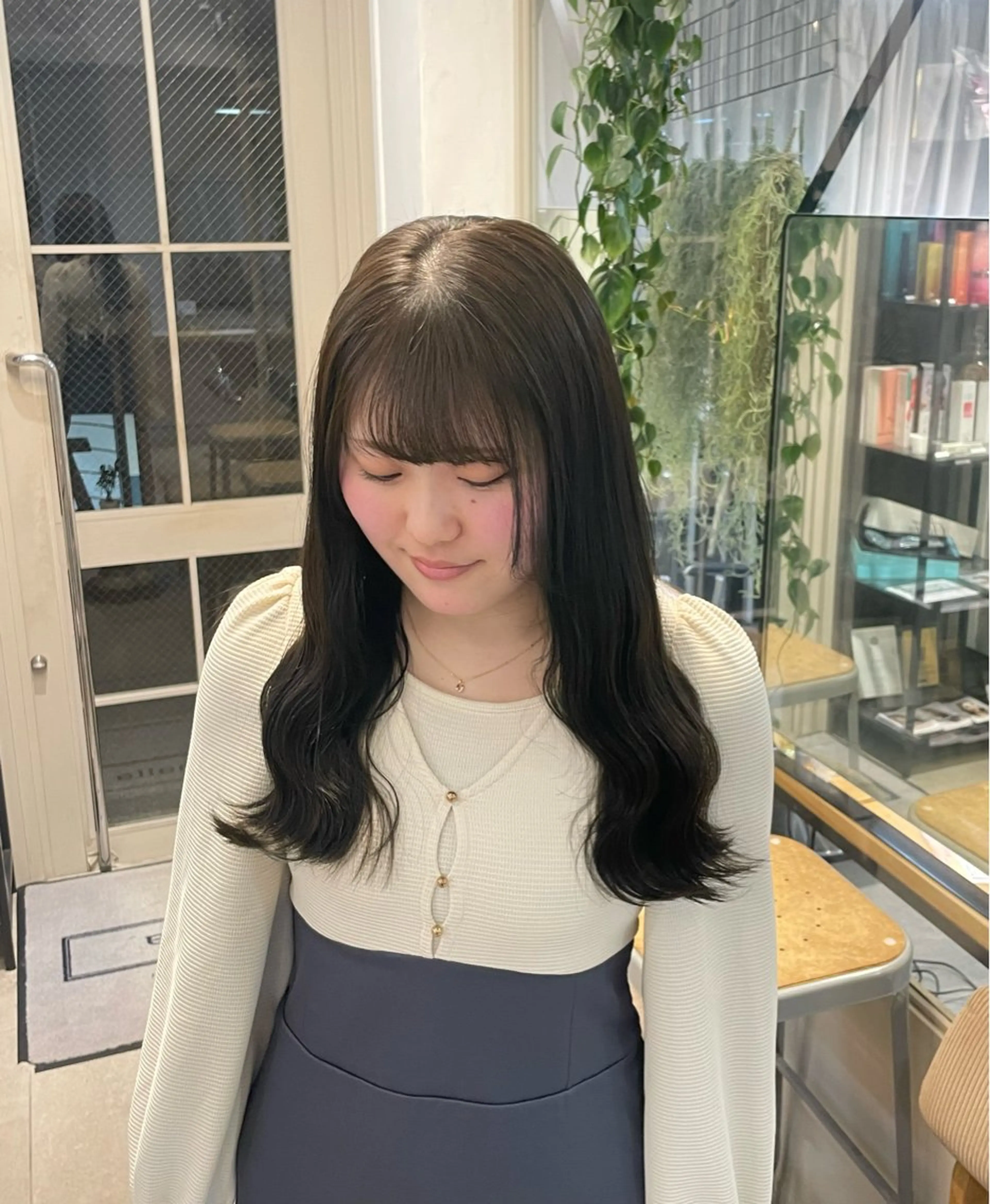 カラー とば みゆうのヘアスタイル