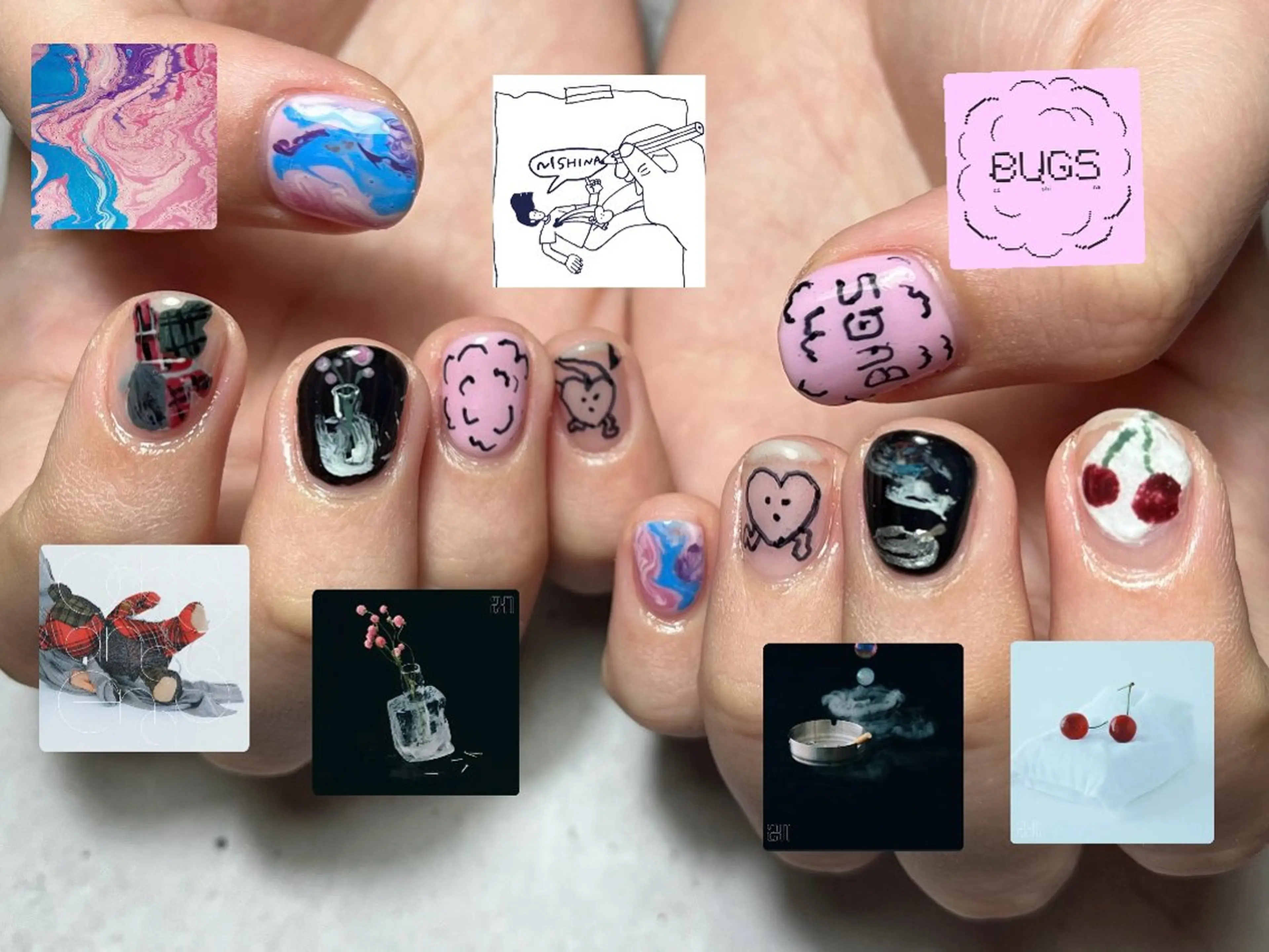 ネイル ハンドネイル アトリエ ○△□のネイルデザイン