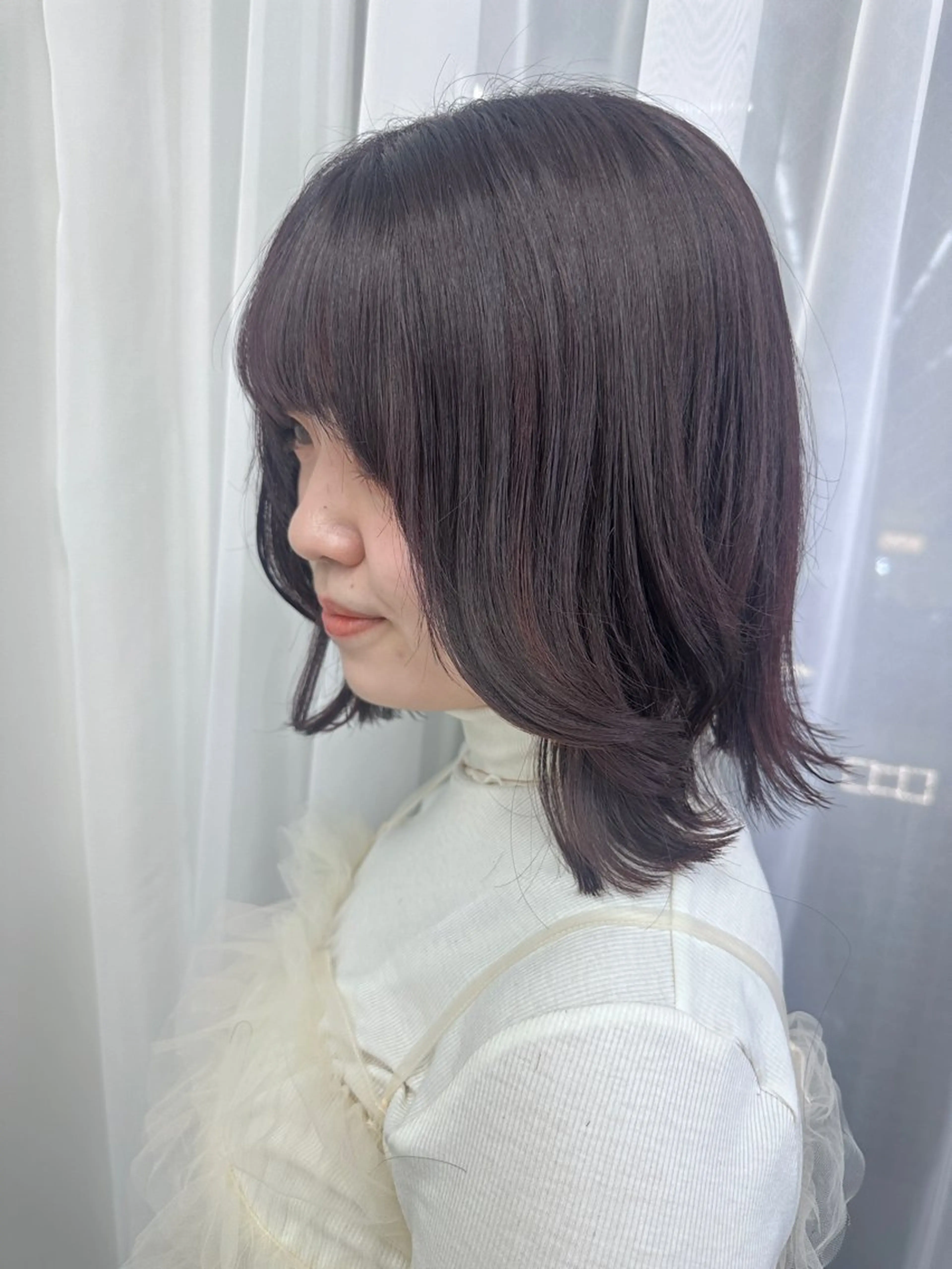 ミディアム カラー 満足度No.1🐥❕ 平島 凪紗のヘアスタイル